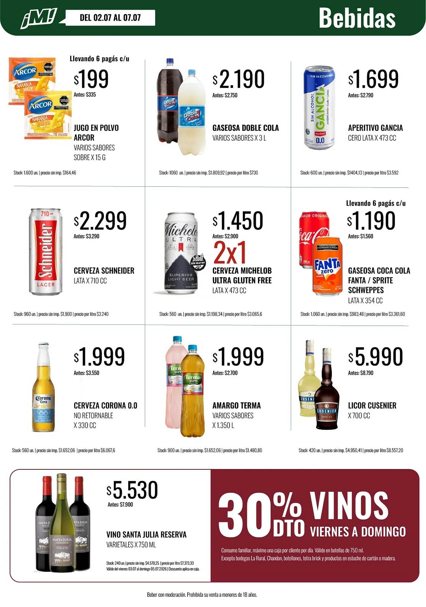 Ofertas de Catálogo de Ofertas Super Mami 2 de julio al 7 de julio 2026 - Página 20 del catálogo