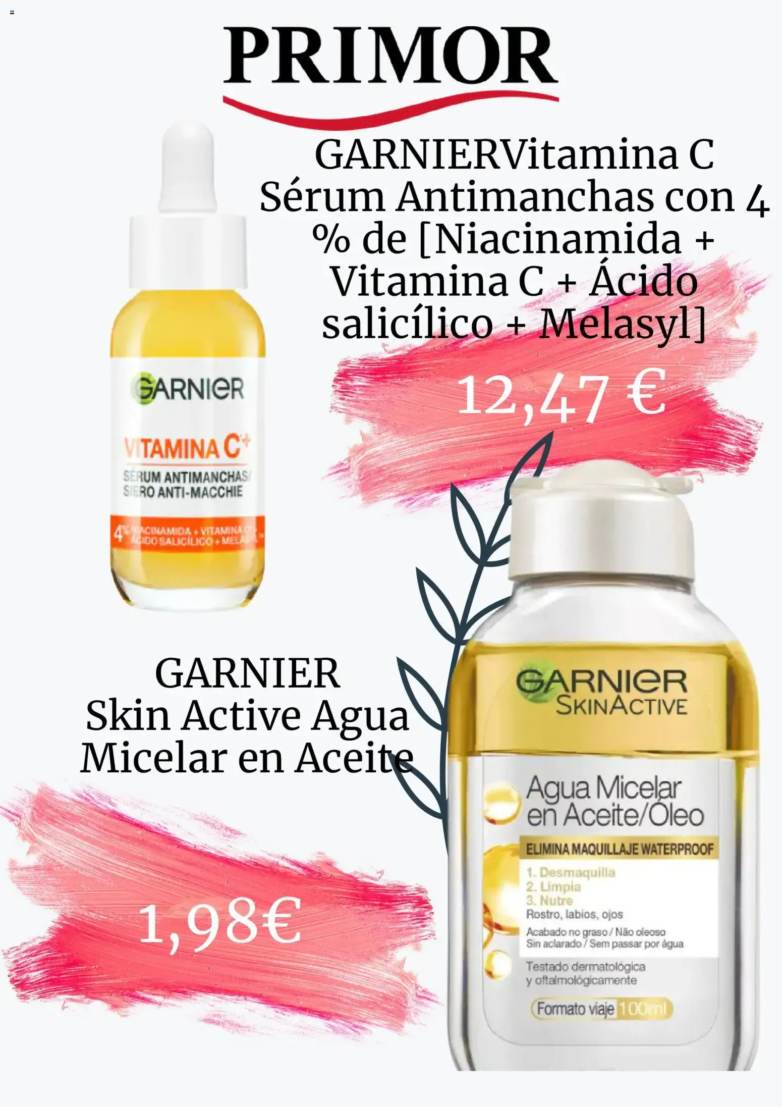 Catálogo de 50% en todo Garnier en Primor 11 de agosto al 11 de septiembre 2026 - Página 3