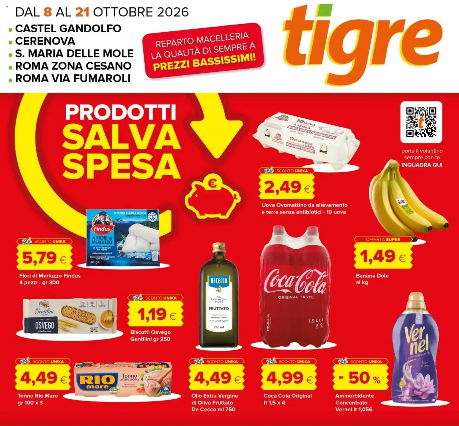Nuovo Tigre volantino Roma dal 08/10/2026 > offerte anteprima 🛍️ da 8 ottobre a 21 ottobre di 2026 - Pagina del volantino 1