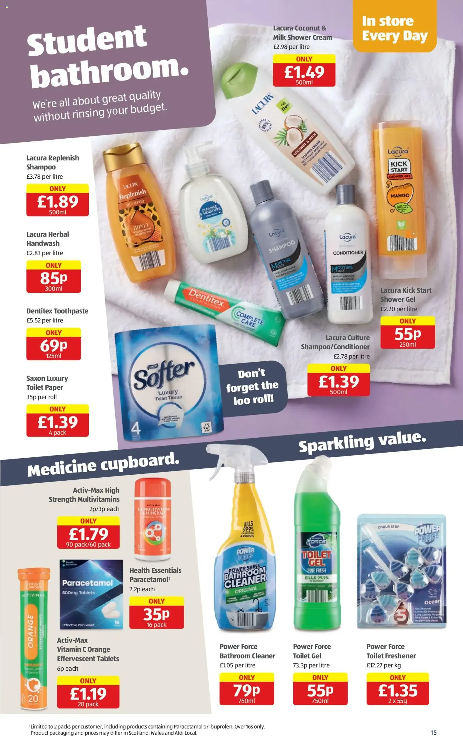 Aldi Specialbuys Student shop. from 20 August to 27 August 2026 - Catalogue Page 15