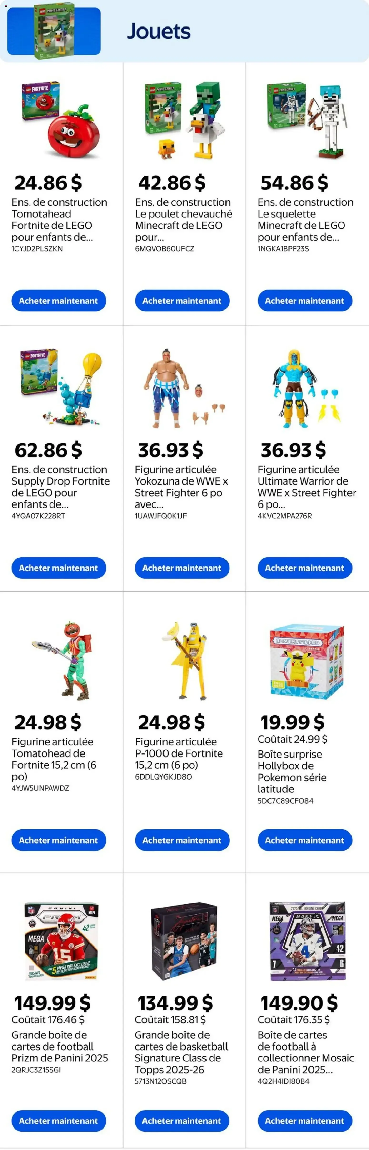 Walmart circulaire - Livret Jeux vidéo et divertissement from Oct 1, 2026 > weekly specials & deals from October 1 to October 14 2026 - flyer page 8