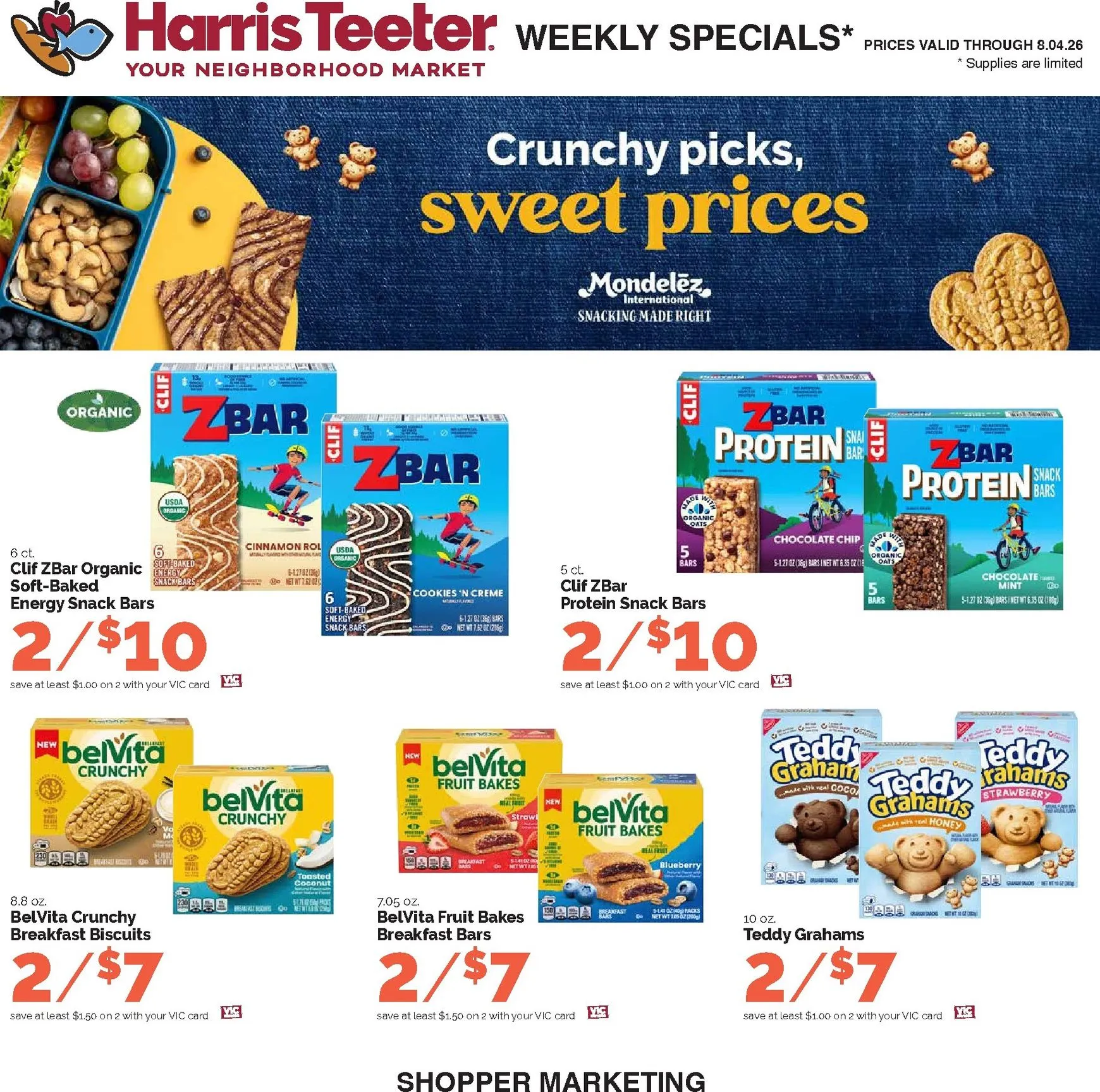 Weekly ad Current Harris Teeter leaflet valid from Wednesday 07/29/2026 to Tuesday 08/04/2026 from July 29 to August 4 2026 - Page 14