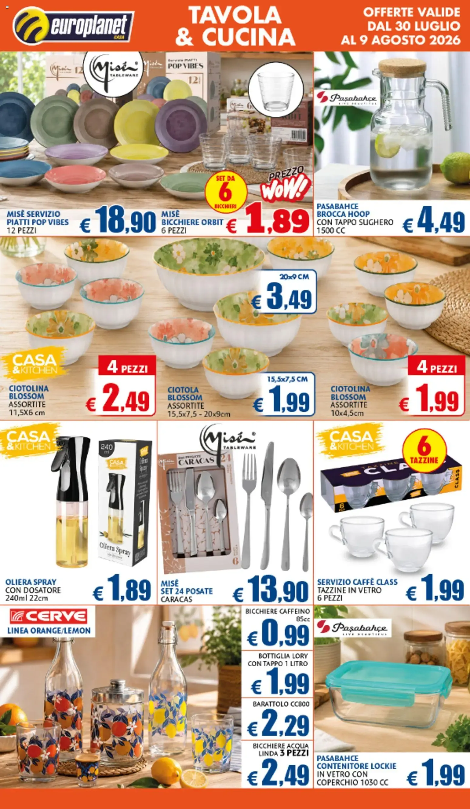 Nuovo Europlanet Casa volantino dal 30/07/2026 > offerte anteprima 🛍️ da 30 luglio a 9 agosto di 2026 - Pagina del volantino 10