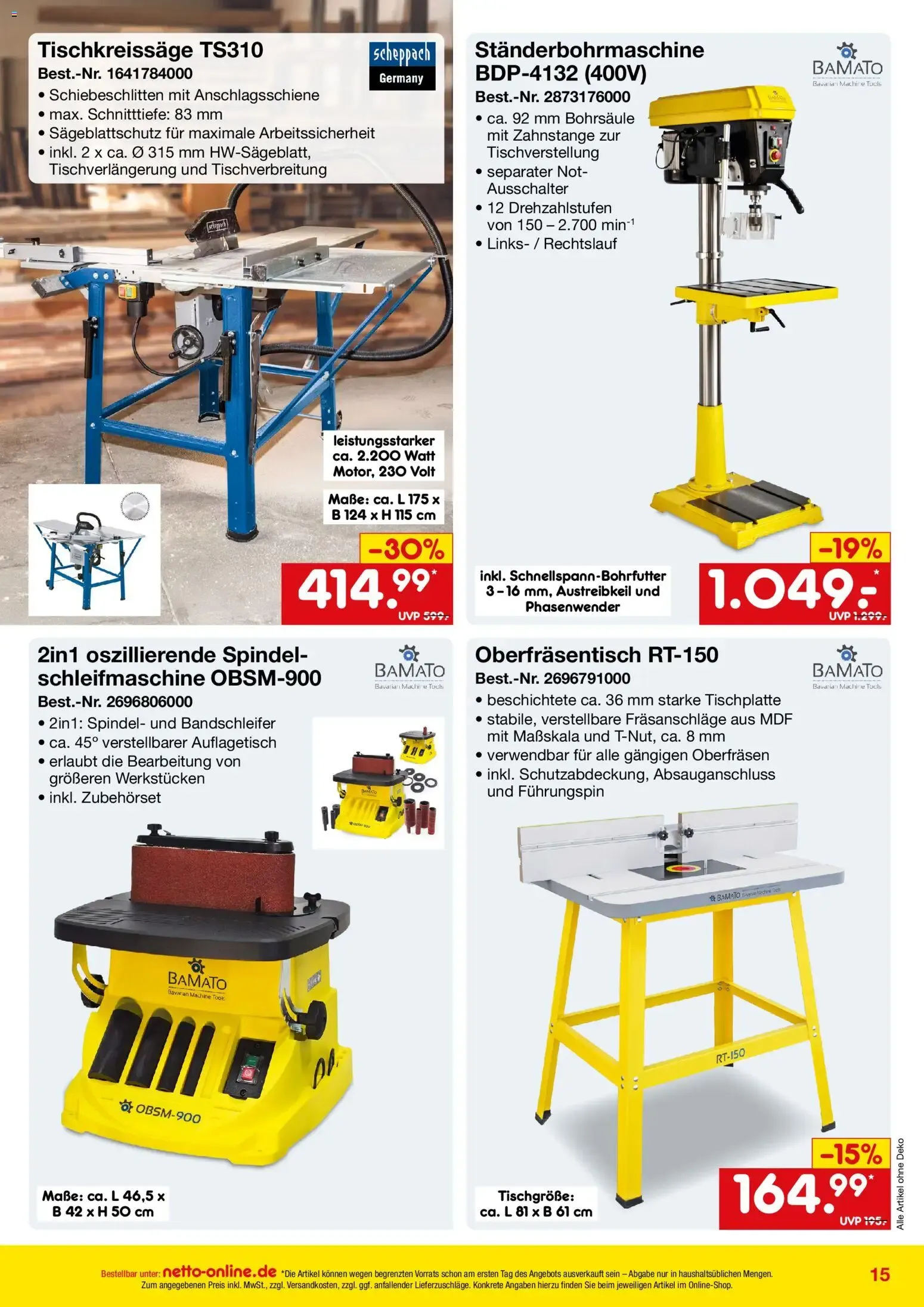 Netto Marken-Discount Online-Angebote September (ab 01.09.2026) » Angebote von 1. September bis 30. September 2026 - Prospekt seite 15