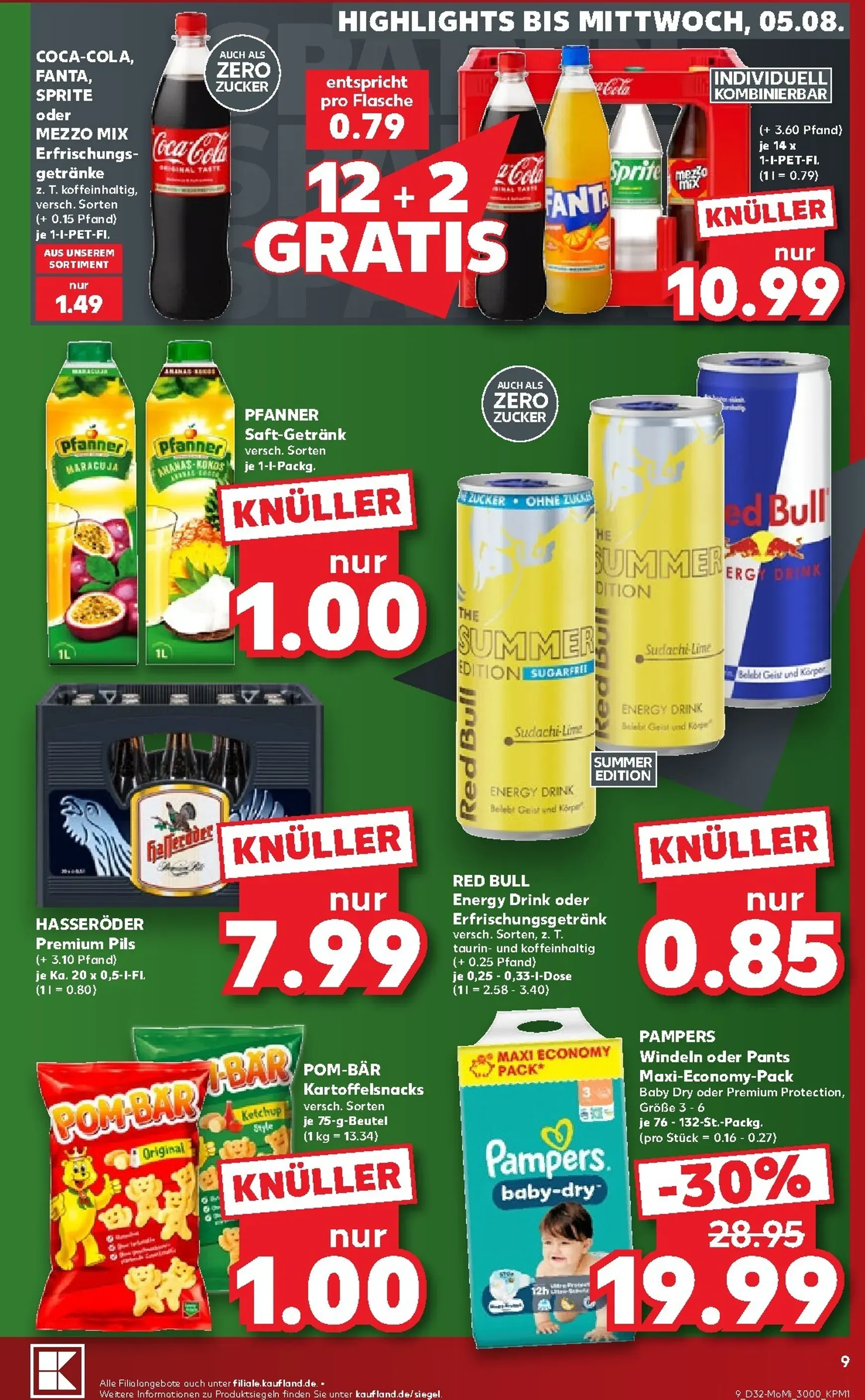 Kaufland - Richtig Sparen Prospekt nächste Woche – von Montag 03.08.2026 bis Mittwoch 05.08.2026 von 3. August bis 5. August 2026 - Prospekt seite 9
