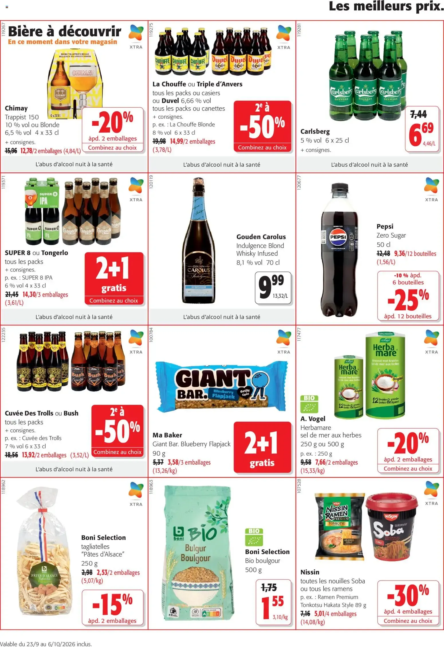Colruyt Toutes les offres du 23 septembre au 6 octobre 2026 - Catalogue page 10