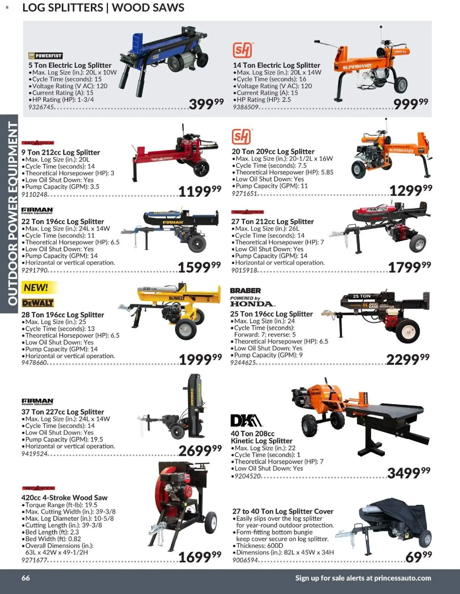 Princess Auto 2026 Catalogue - Outdoor Power Equipment from January 1 to December 31 2026 - flyer page 18
