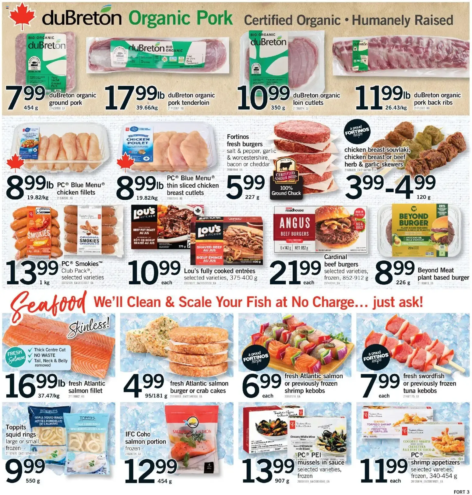 Fortinos weekly flyer / circulaire from Aug 13, 2026 > weekly specials & deals from August 13 to August 19 2026 - flyer page 4