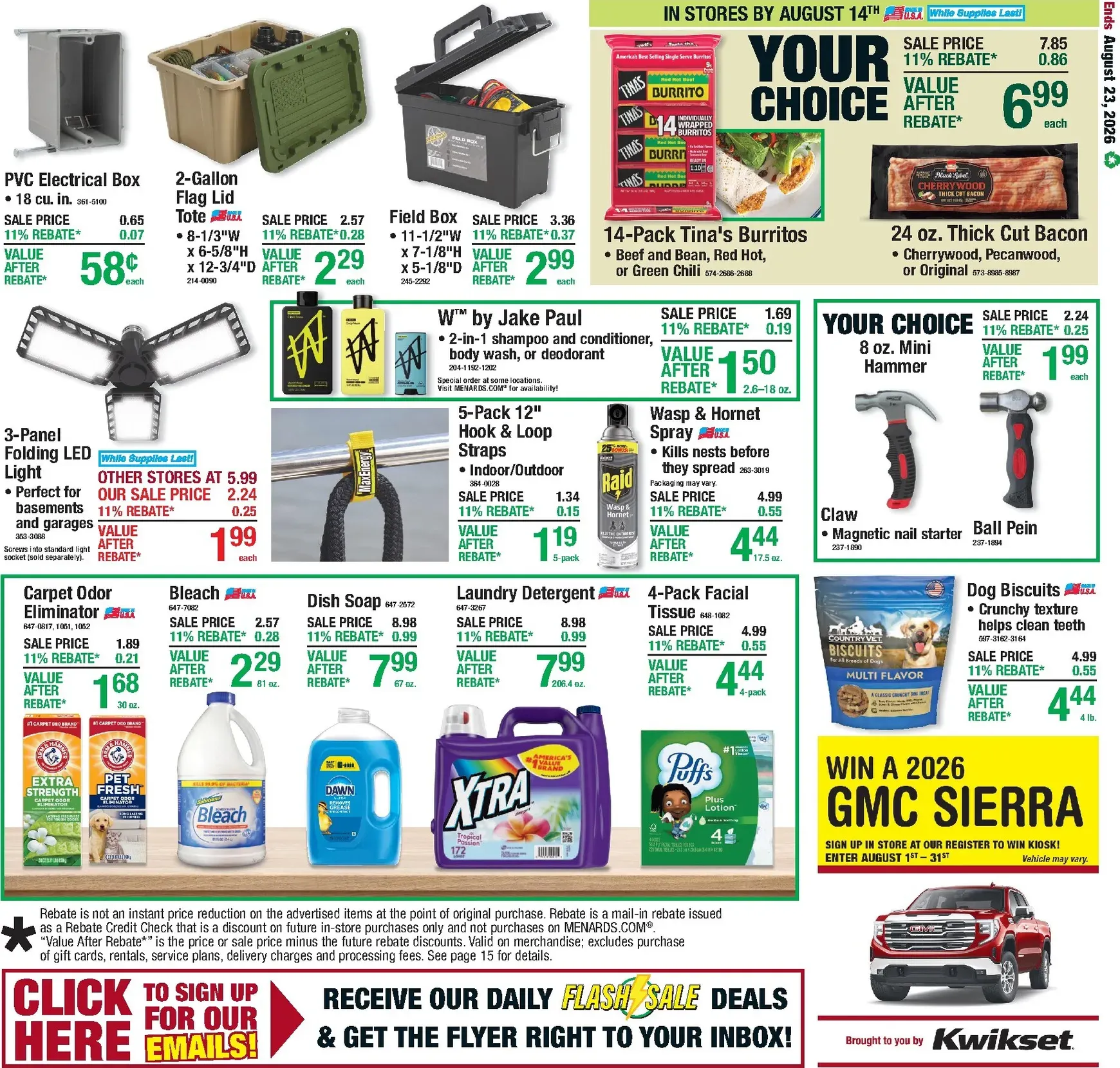 Weekly ad 11% REBATE ON EVERYTHING! from August 13 to August 23 2026 - Page 21
