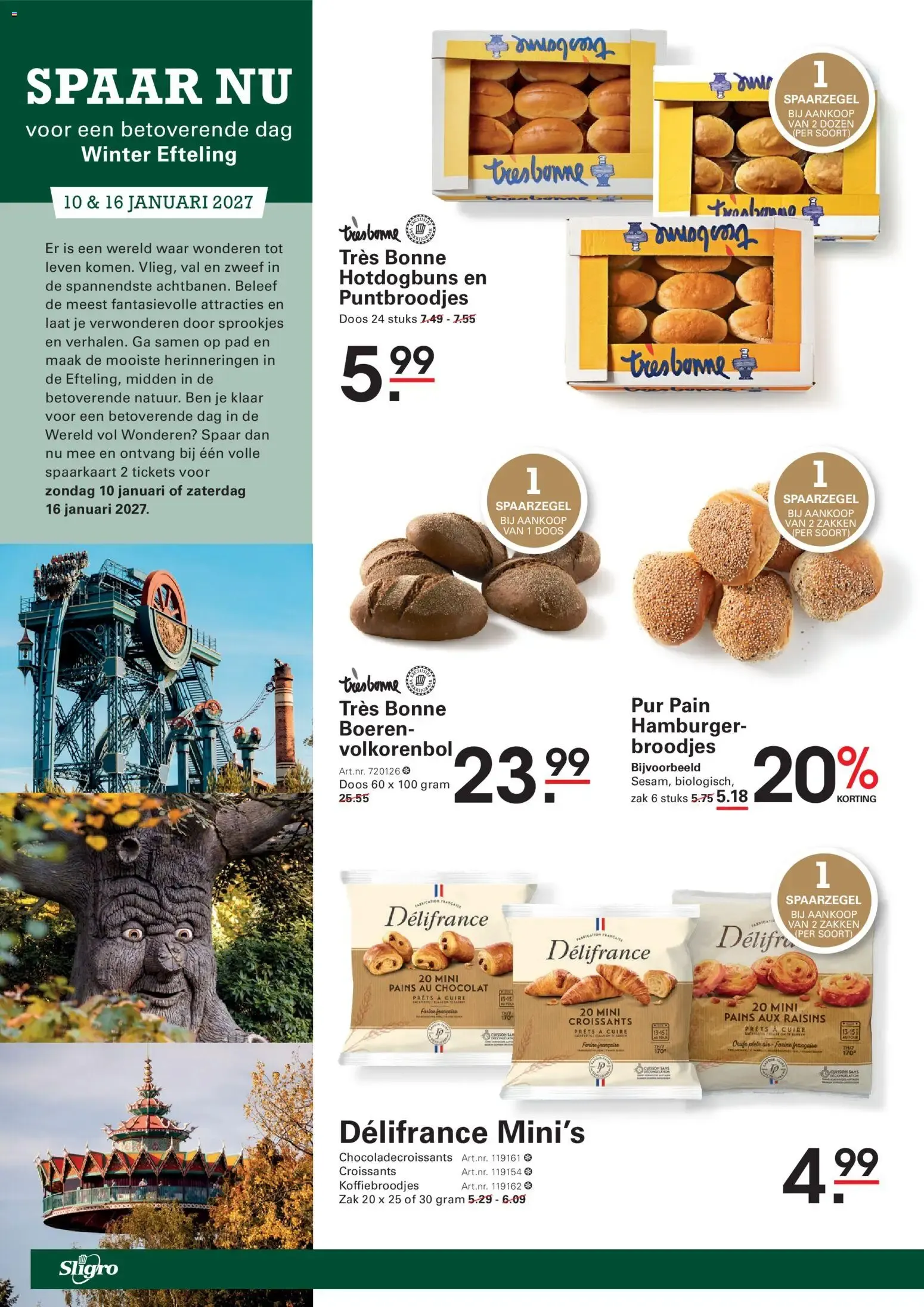 Sligro | Spaar Nu voor Winter Efteling van 3 september tot 21 september 2026 - Folder pagina 12