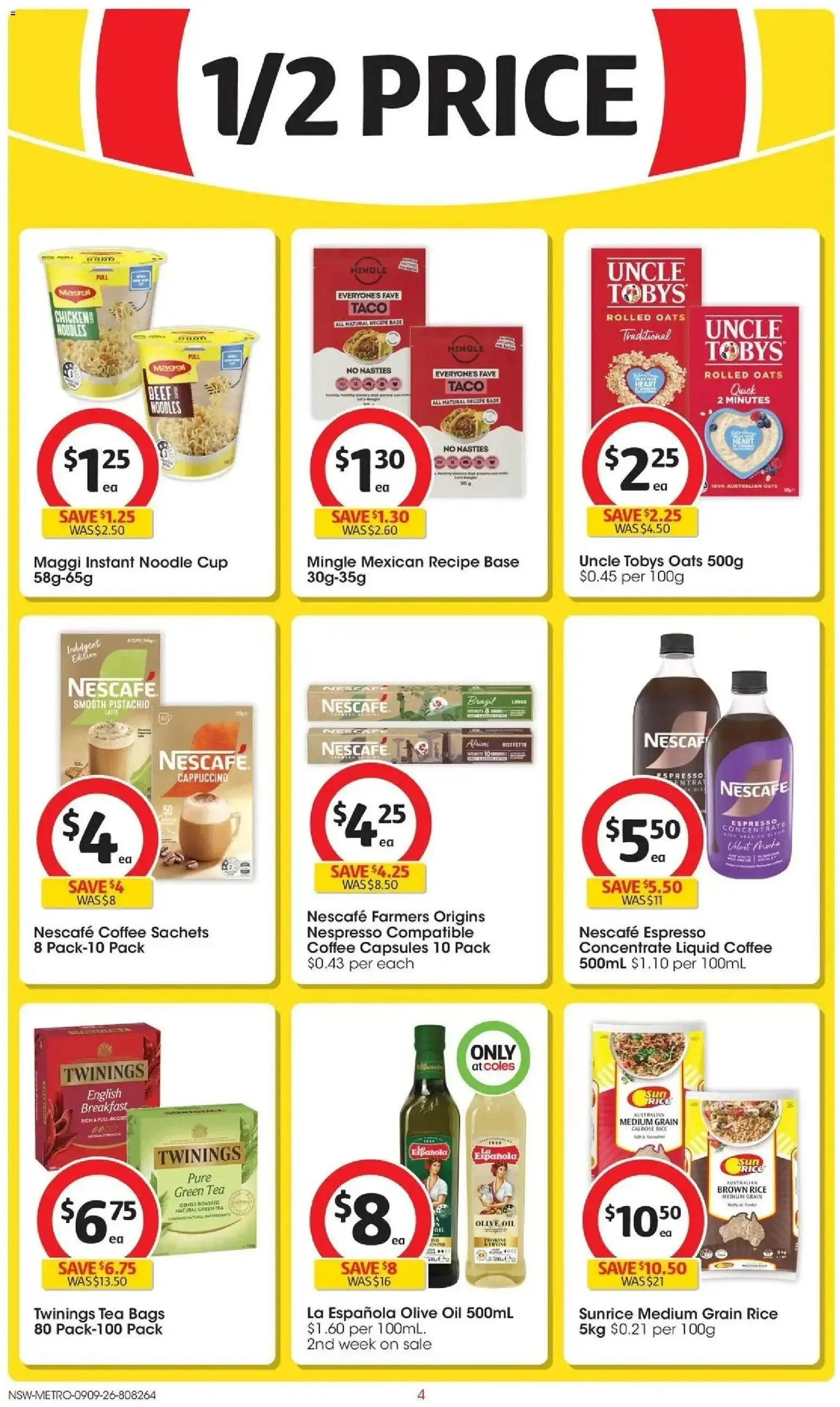 Coles catalogue valid from 09/09/2026 > Online Australia - Catalogue valid from 9 September to 15 September 2026 - page 4