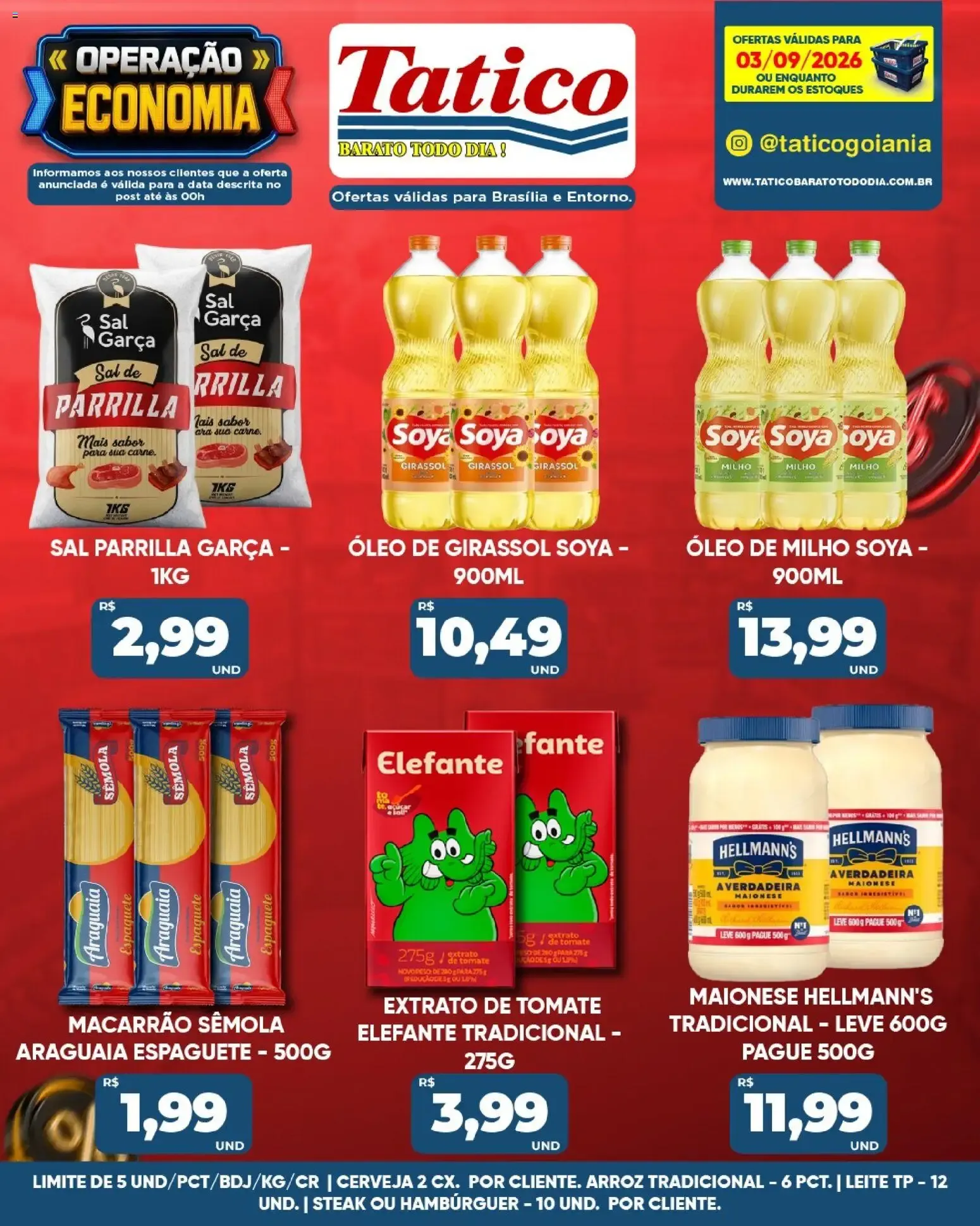 Encarte de Tatico ofertas do Dia de 04/09/2026 | Promoções Online 4 de setembro até 4 de setembro 2026 - Pagina 38