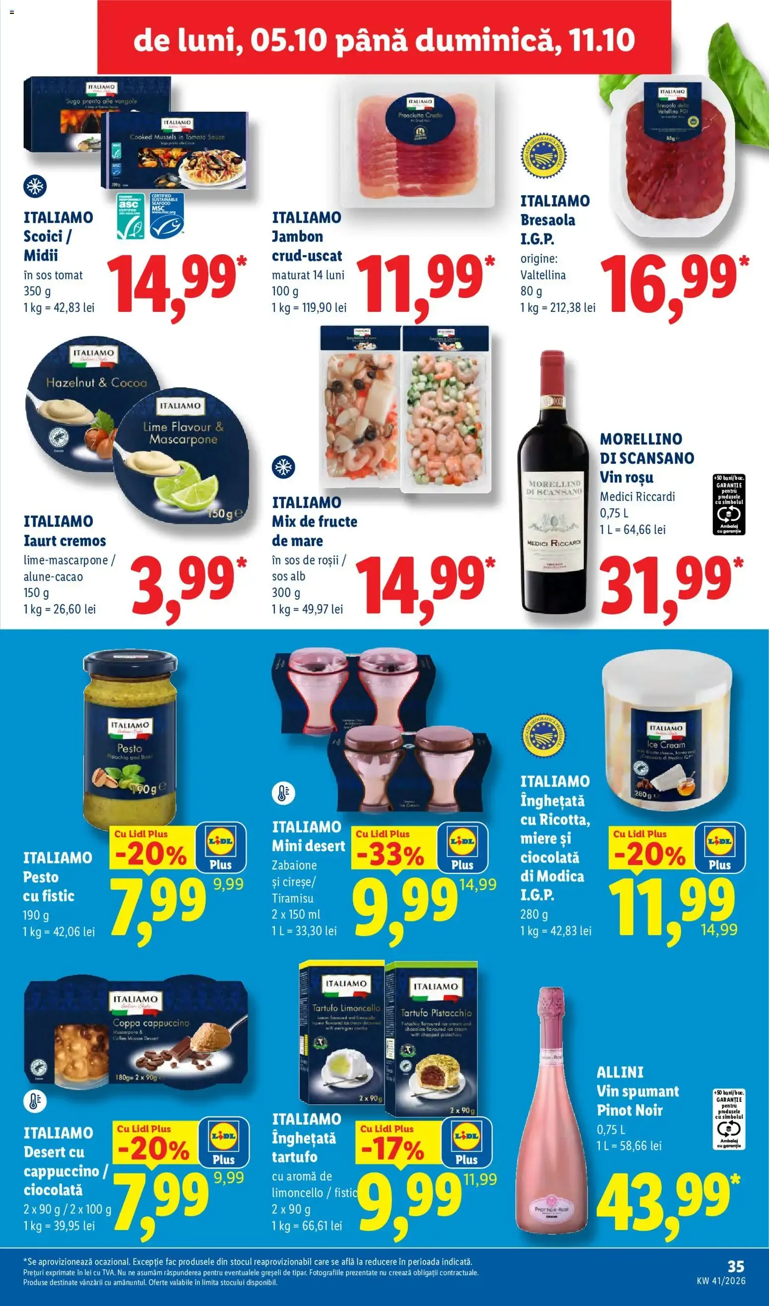 Catalog Catalog LIDL 05.10.2026 - Oferta și Revista online de la 5 octombrie până la 11 octombrie 2026 - Revista Pagina 35