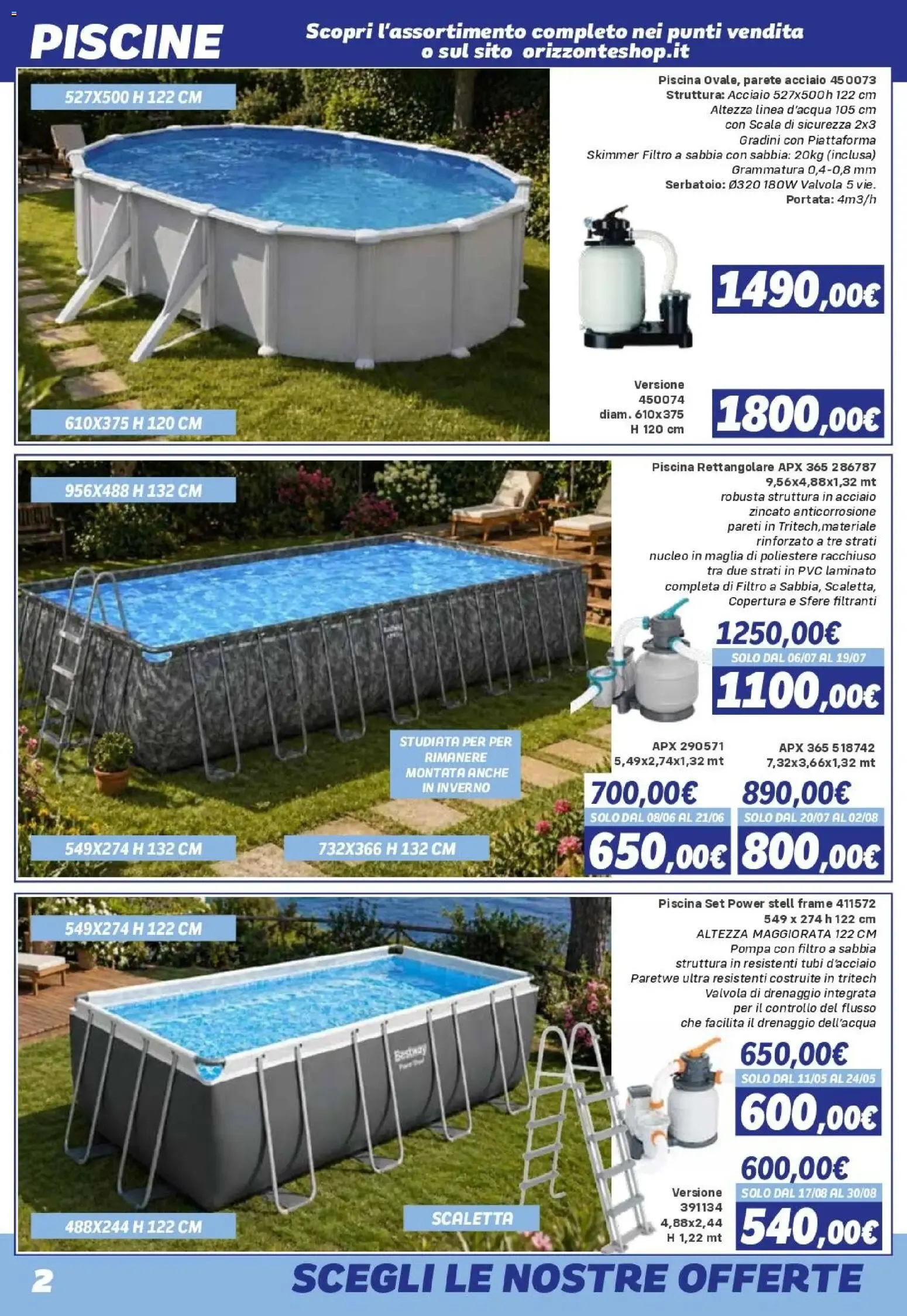 Orizzonte Sport e Mare Catalogo 2026 da 8 maggio a 27 settembre di 2026 - Pagina del volantino 2