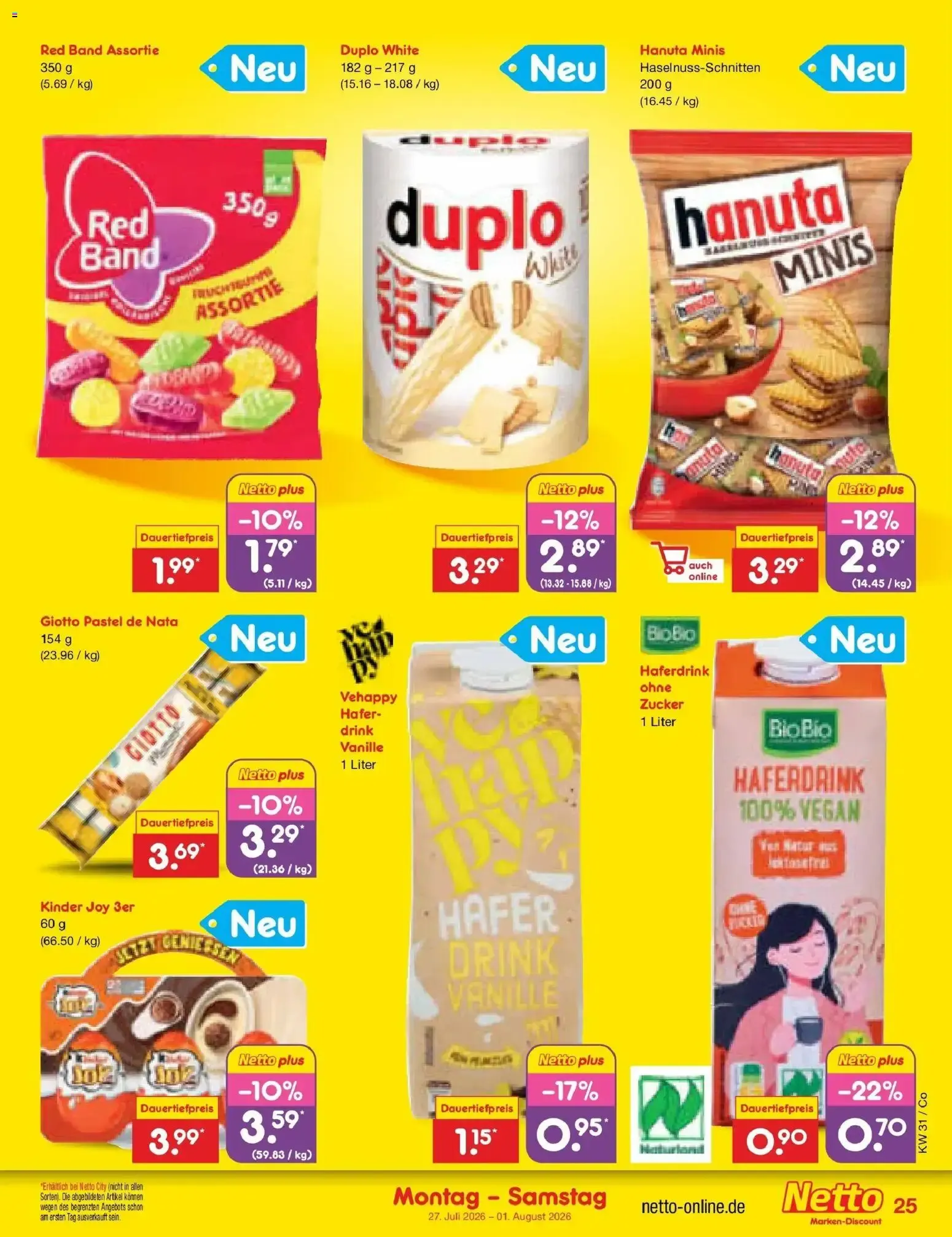Netto Marken-Discount Prospekt Leipzig (ab 27.07.2026) » Angebote von 27. Juli bis 1. August 2026 - Prospekt seite 39