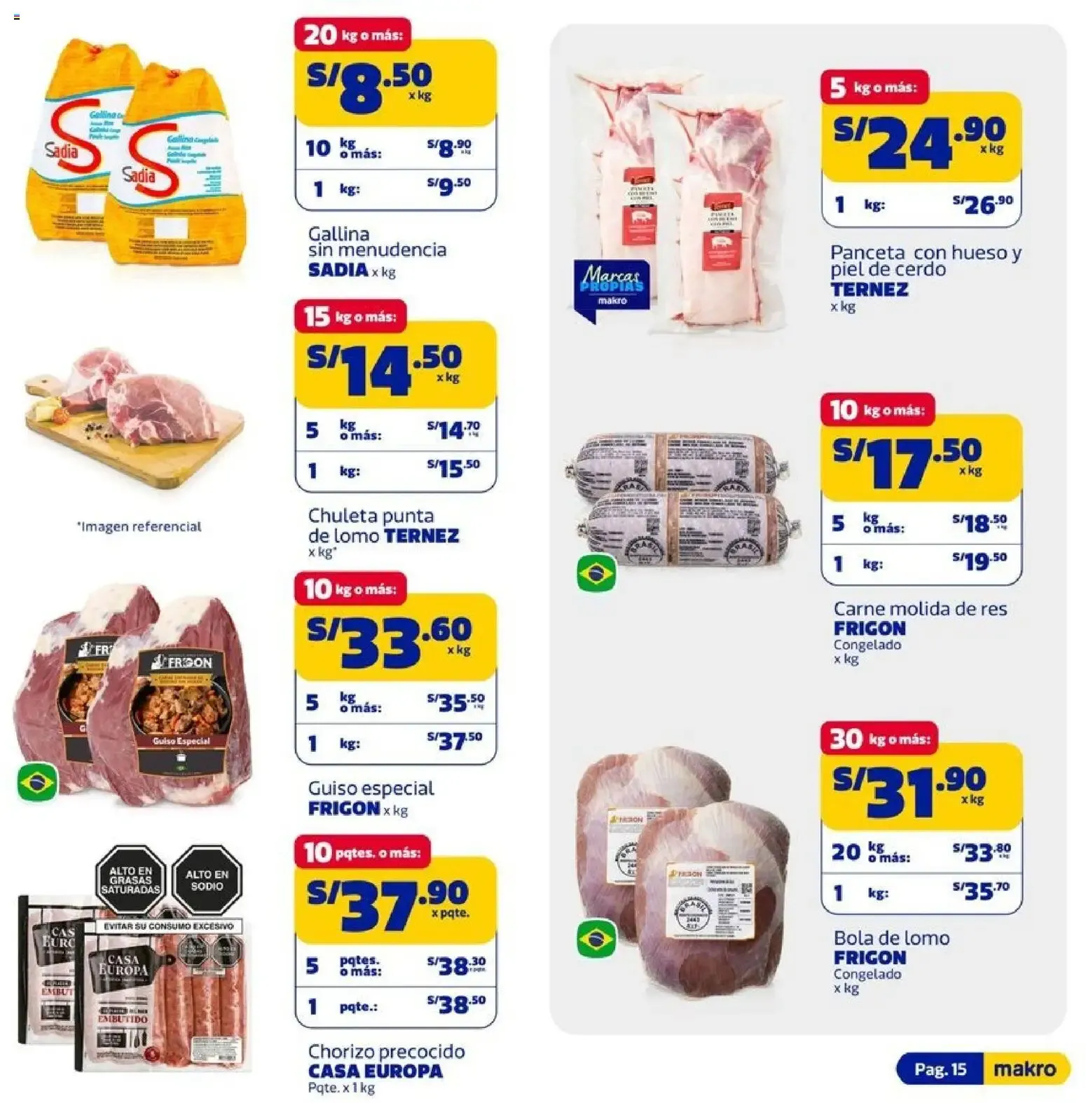 Catalogo de Makro AHORRO El aliado para tu negocio 24 de setiembre al 7 de octubre 2026 - Pag 15