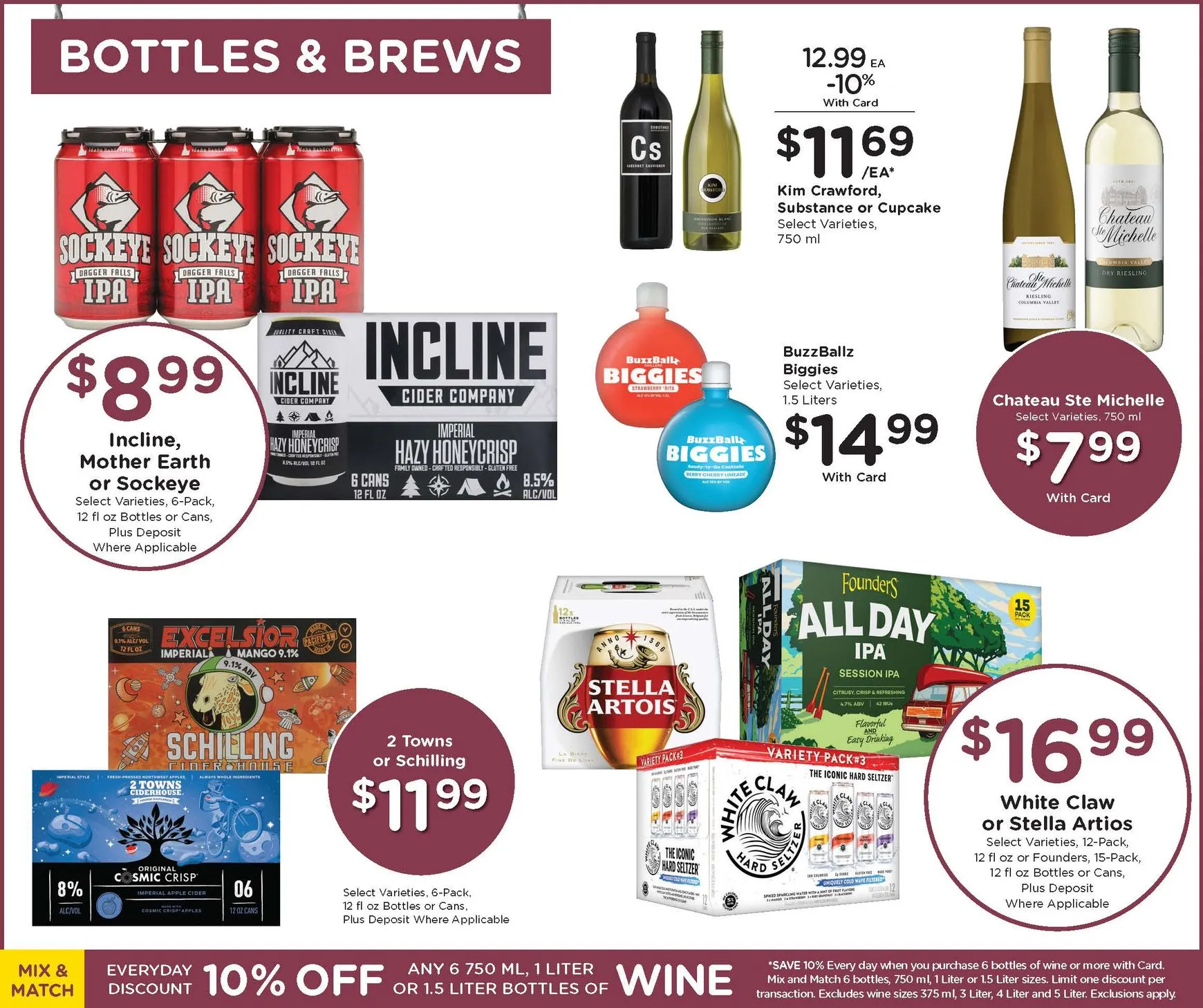 Weekly promotion Current Fred Meyer leaflet valid from Wednesday 08/19/2026 to Tuesday 08/25/2026 spanning from August 19 to August 25 2026 - Page 13 for Catalogue 365