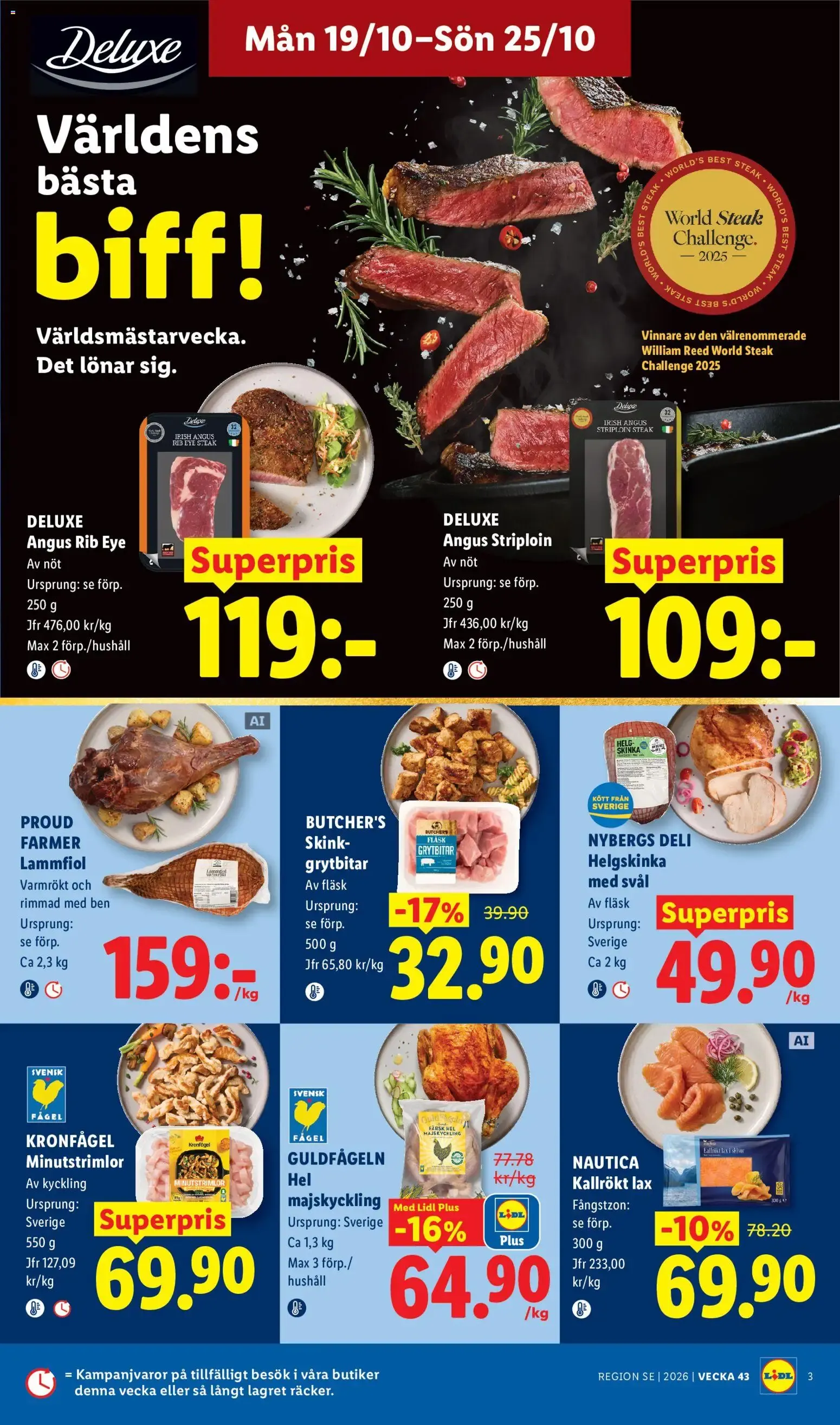 Lidl erbjudanden från 19/10/2026 - 25/10/2026 > Reklamblad nuvarande rabatter från 19 oktober till 25 oktober 2026 - Reklamblad sidor 3