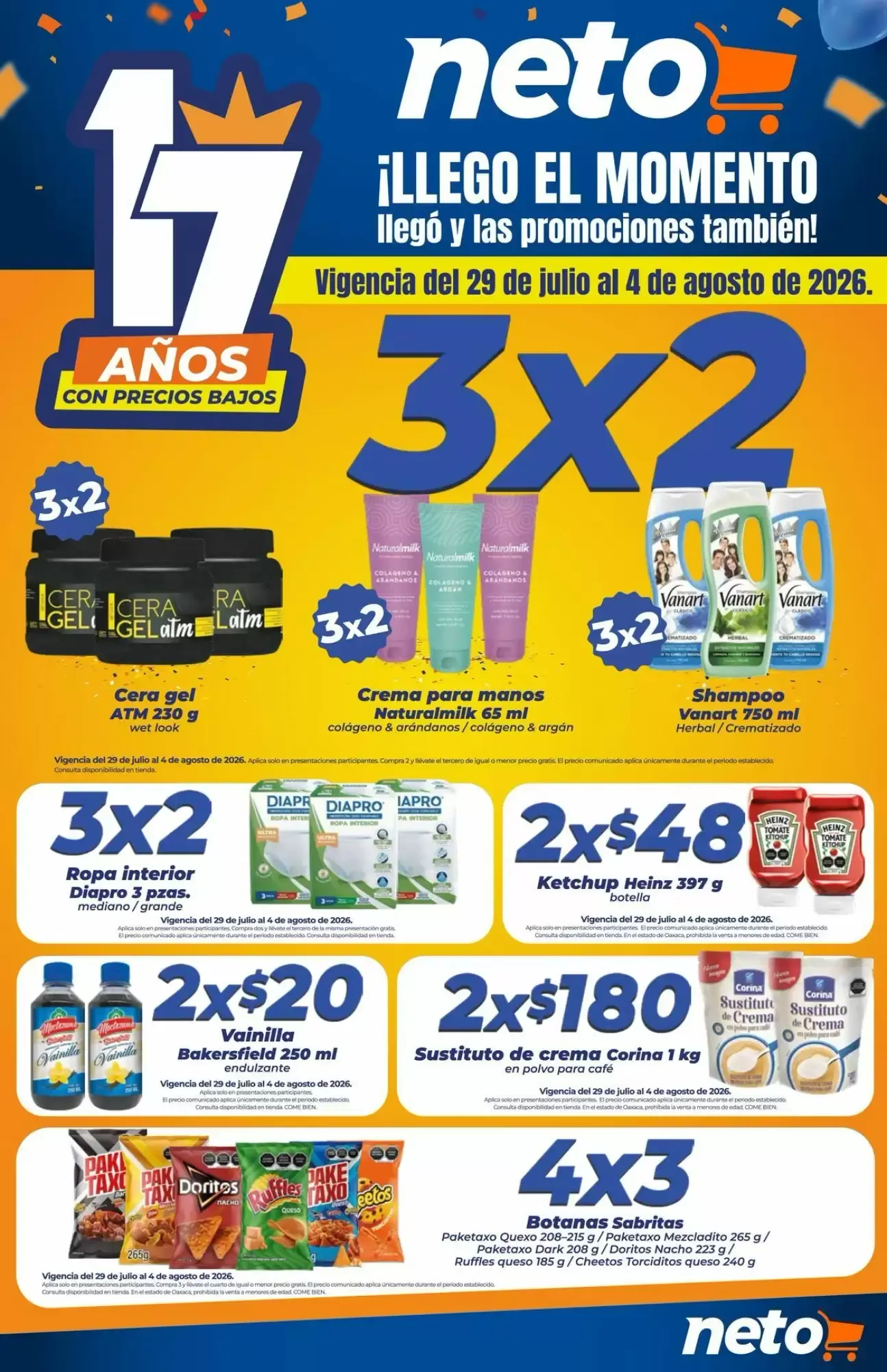 Catálogo de Folleto Tiendas Neto 29 de julio al 4 de agosto 2026 - Pagina 2
