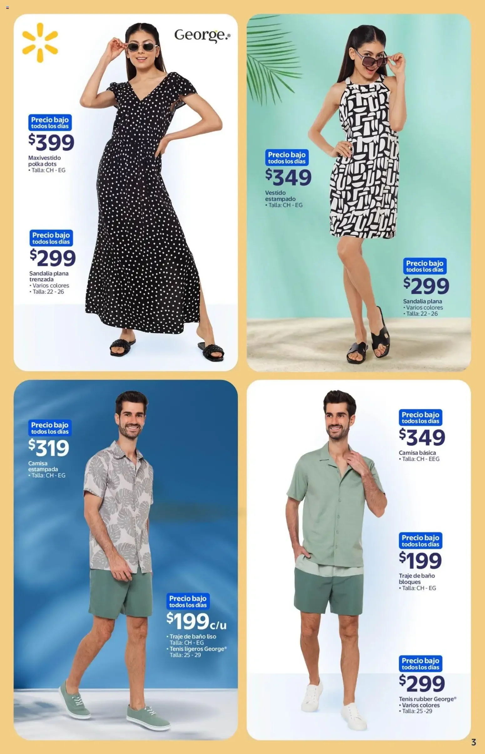 Catálogo de Walmart folleto Colección Verano 2026 (04/06/2026 - 21/07/2026) - catálogo en línea 4 de junio al 21 de julio 2026 - Pagina 3