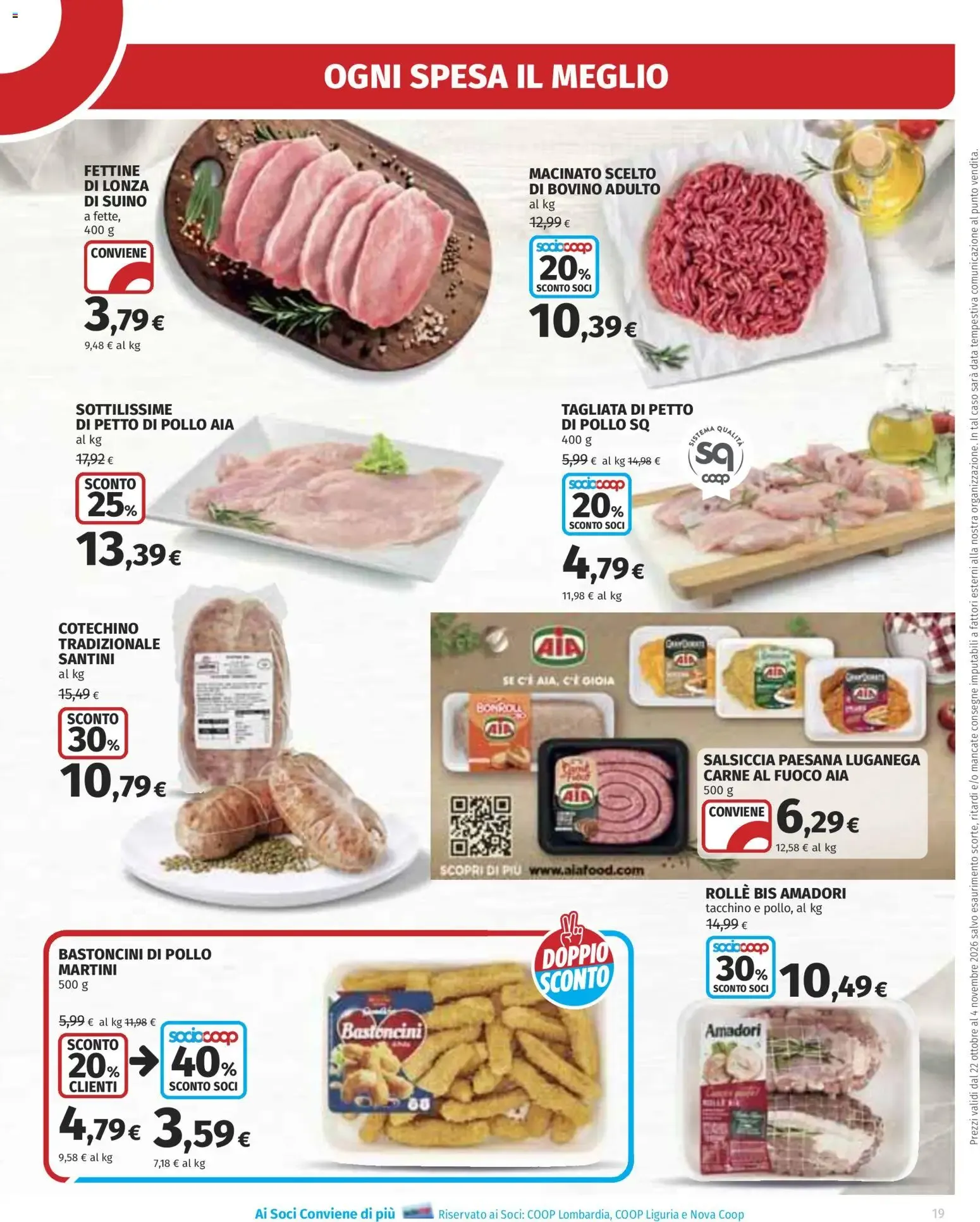 Anteprima volantino Ipercoop dal 22/10/2026 - nuovo offerte da 22 ottobre a 4 novembre di 2026 - Pagina del volantino 19