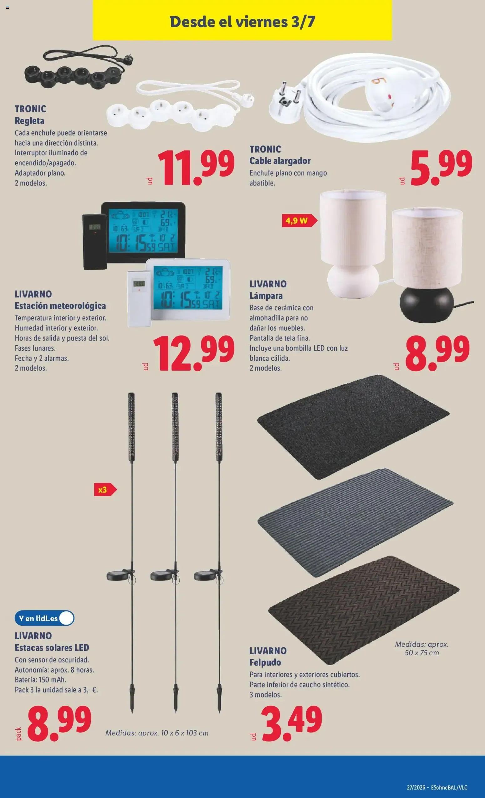 Catálogo de Lidl Tú Eliges 29 de junio al 5 de julio 2026 - Página 29