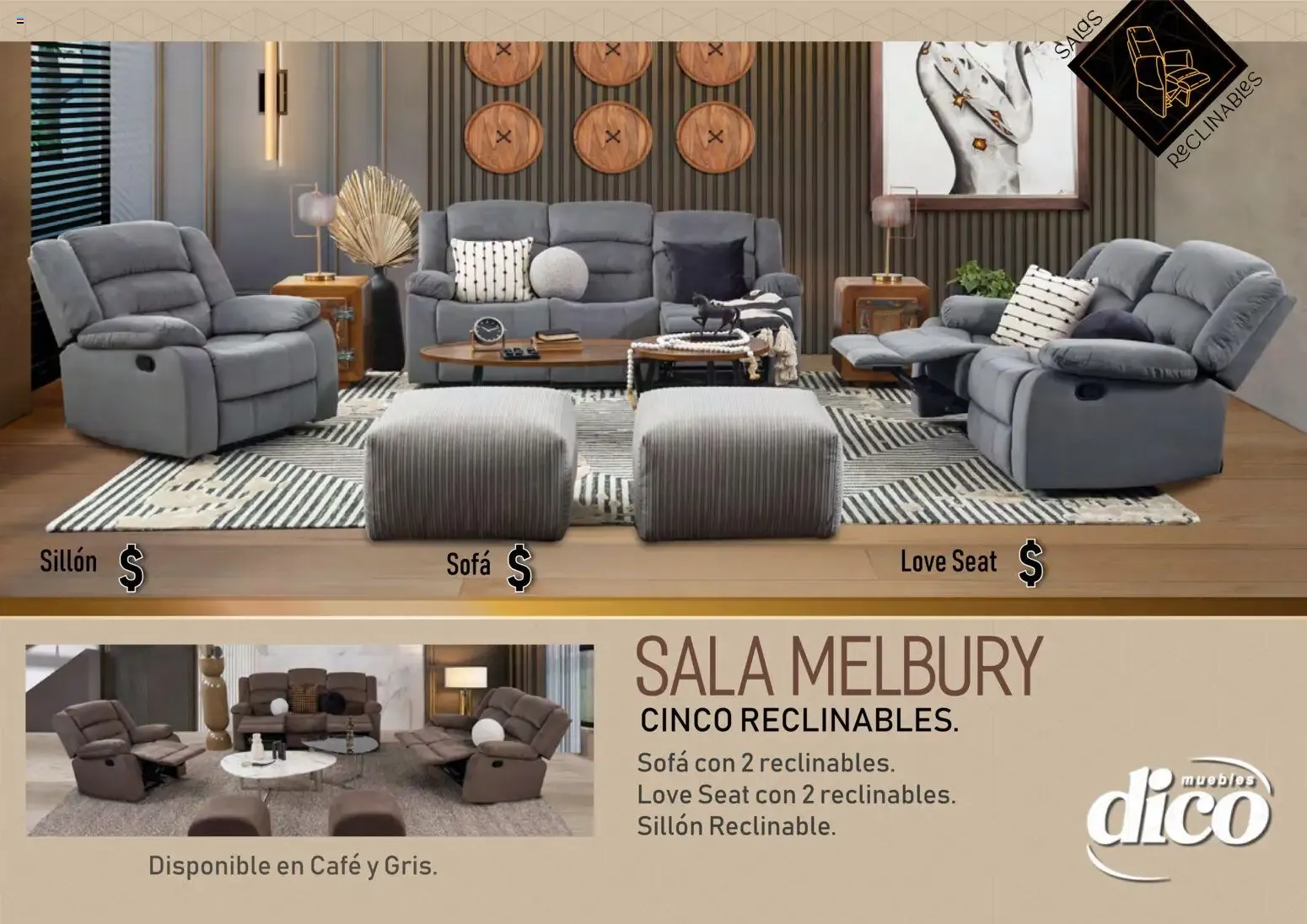 Catálogo de Muebles Dico catálogo Salas reclinables (27/03/2026 - 31/08/2026) - catálogo en línea 27 de marzo al 31 de agosto 2026 - Pagina 20