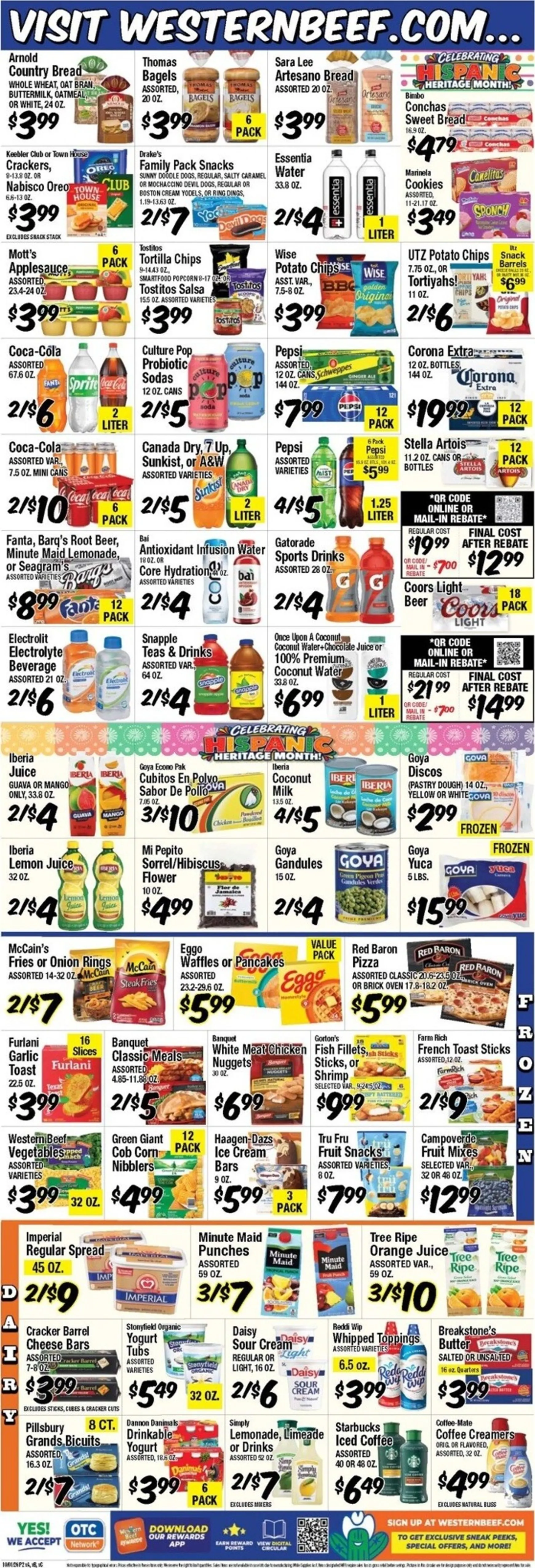 Weekly ad Current Western Beef - Elmont leaflet valid from Thursday 10/01/2026 to Wednesday 10/07/2026 from October 1 to October 7 2026 - Page 2