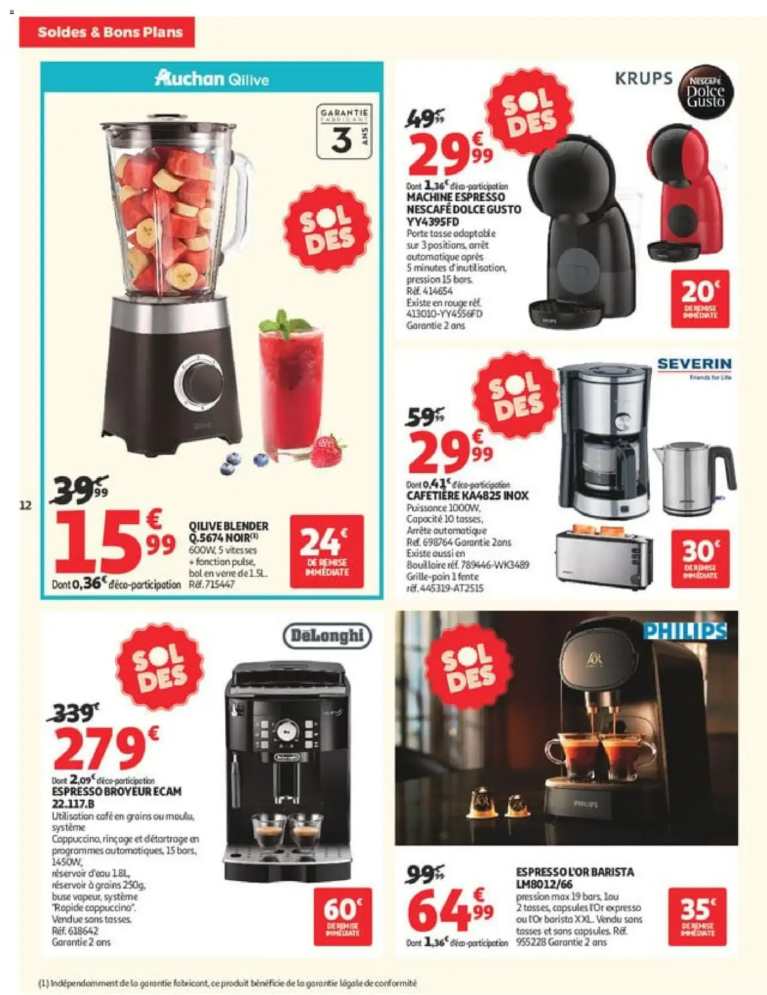 Auchan - Soldes & Bons Plans du 24 juin au 21 juillet 2026 - Catalogue page 12