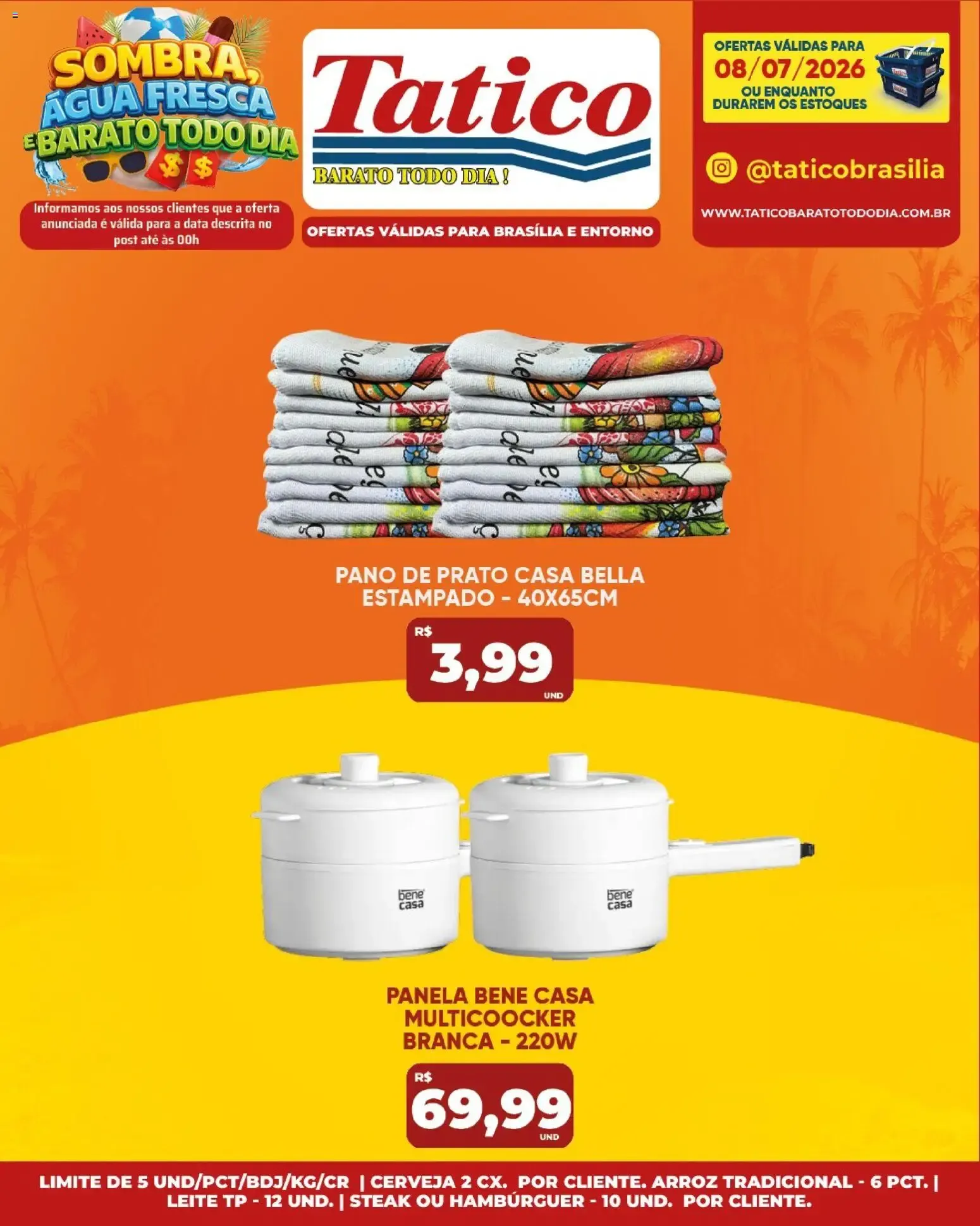 Encarte de Tatico ofertas do Dia de 08/07/2026 | Promoções Online 8 de julho até 8 de julho 2026 - Pagina 21