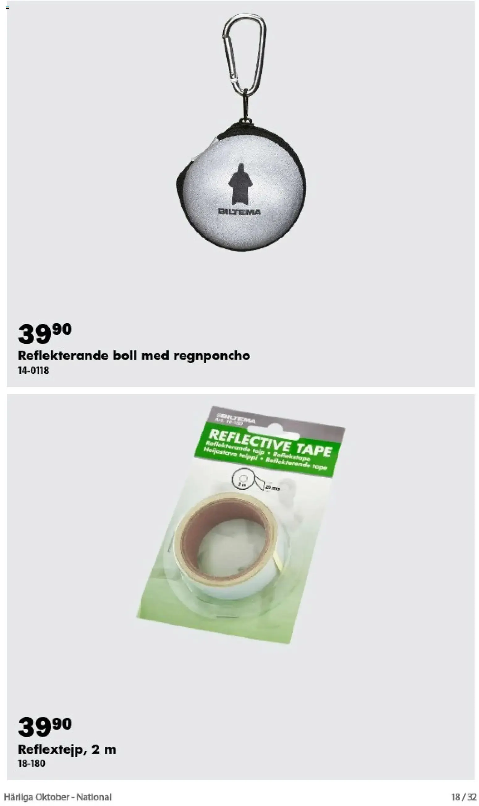 Biltema från 25 september till 22 oktober 2026 - Reklamblad sidor 18