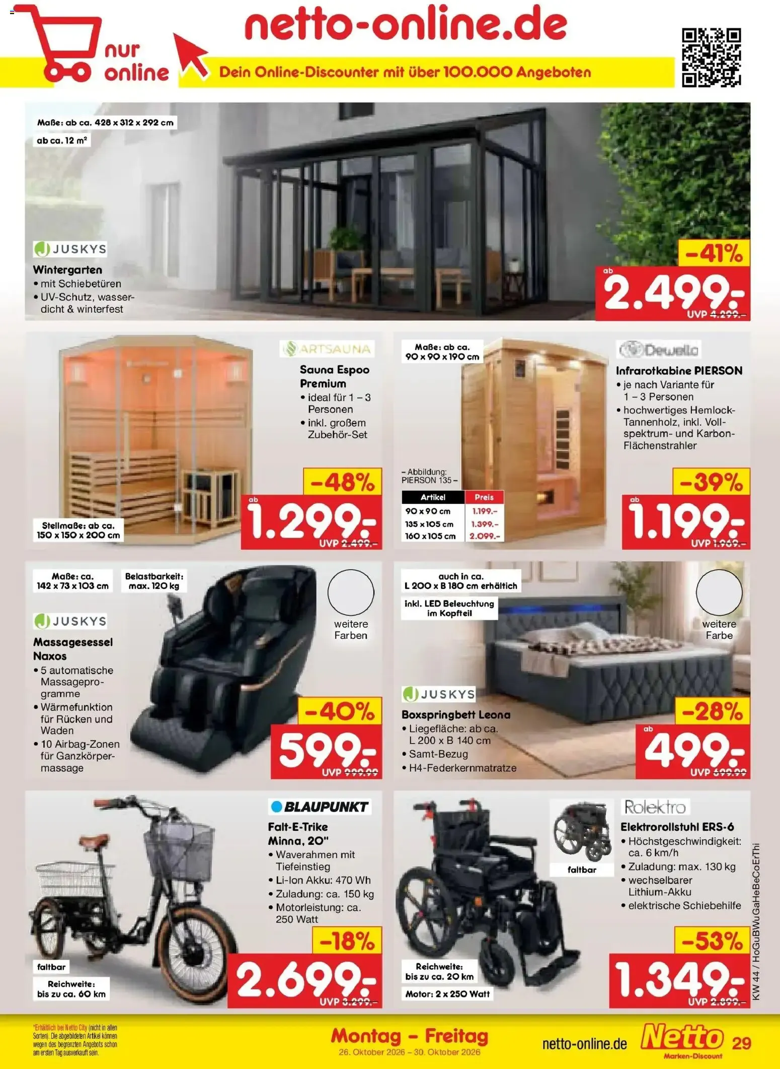Netto Marken-Discount Prospekt Leipzig (ab 26.10.2026) » Angebote von 26. Oktober bis 30. Oktober 2026 - Prospekt seite 43