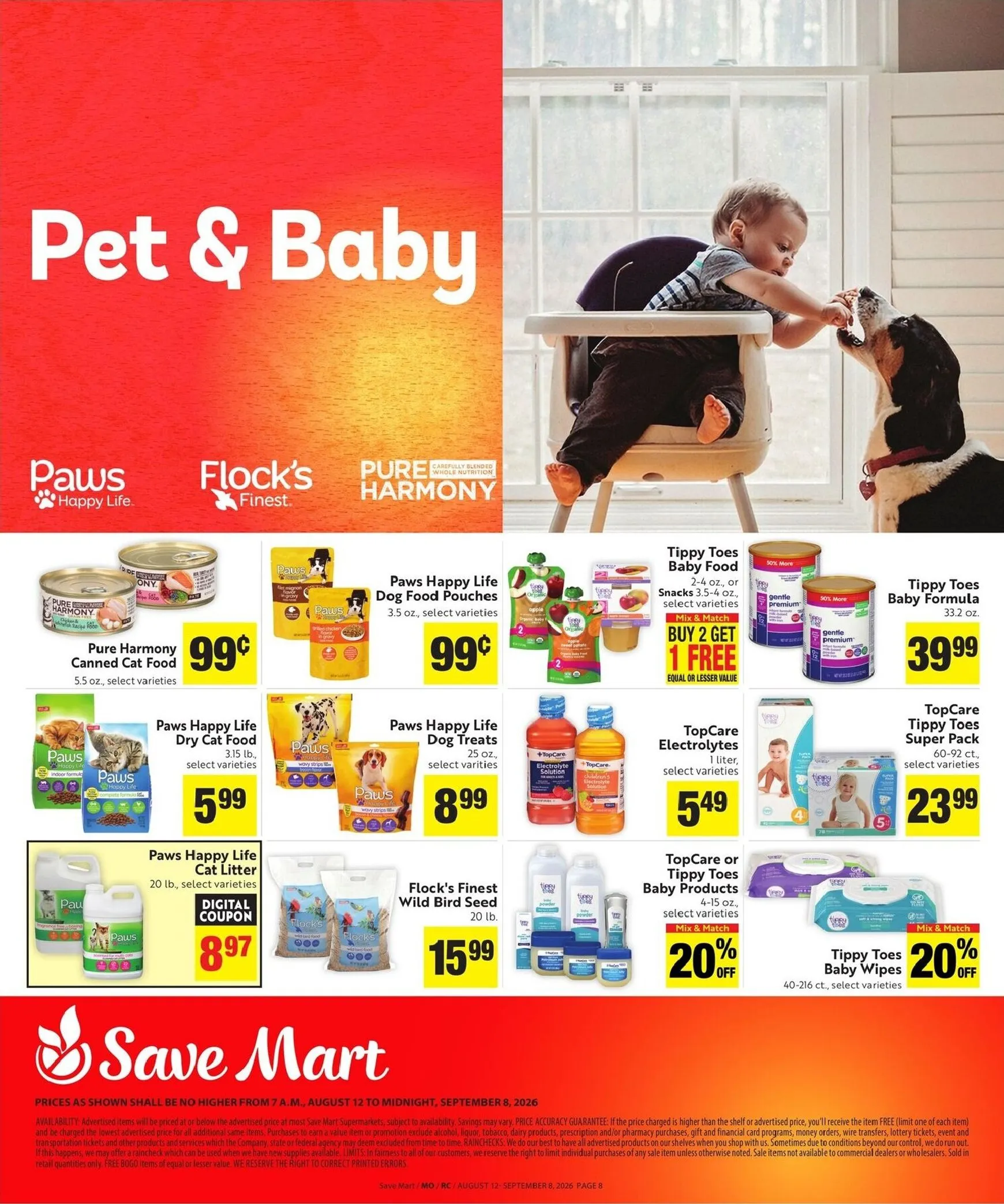 Weekly ad Save Mart - Save with Our Quality Brands from August 12 to September 8 2026 - Page 8
