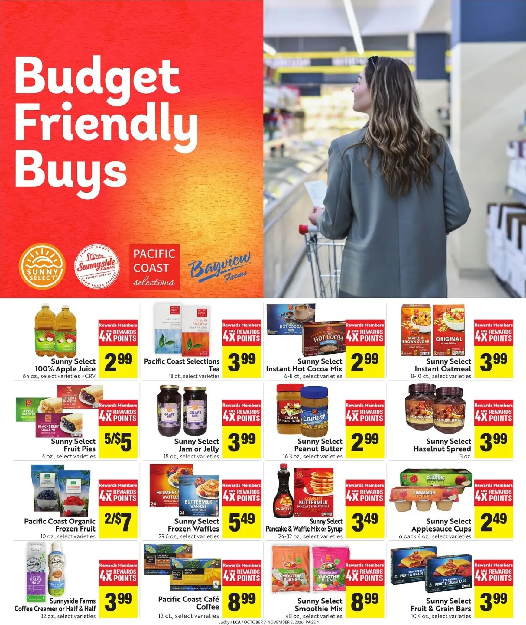 Weekly ad Current Lucky - Rewards Points leaflet valid from Wednesday 10/07/2026 to Tuesday 11/03/2026 from October 7 to November 3 2026 - Page 4