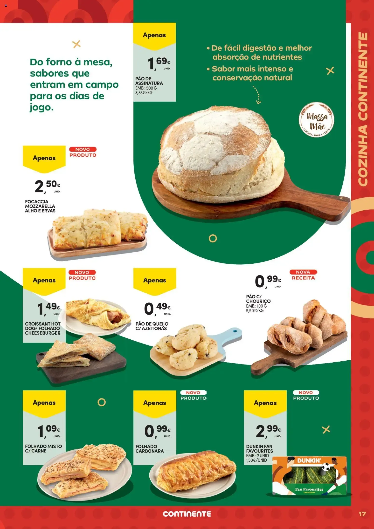 Folheto Continente - Futebol Alimenta a fome de vencer » de 09/06/2026 - 21/06/2026 de 9 de junho até 21 de junho 2026 - Pagina 17