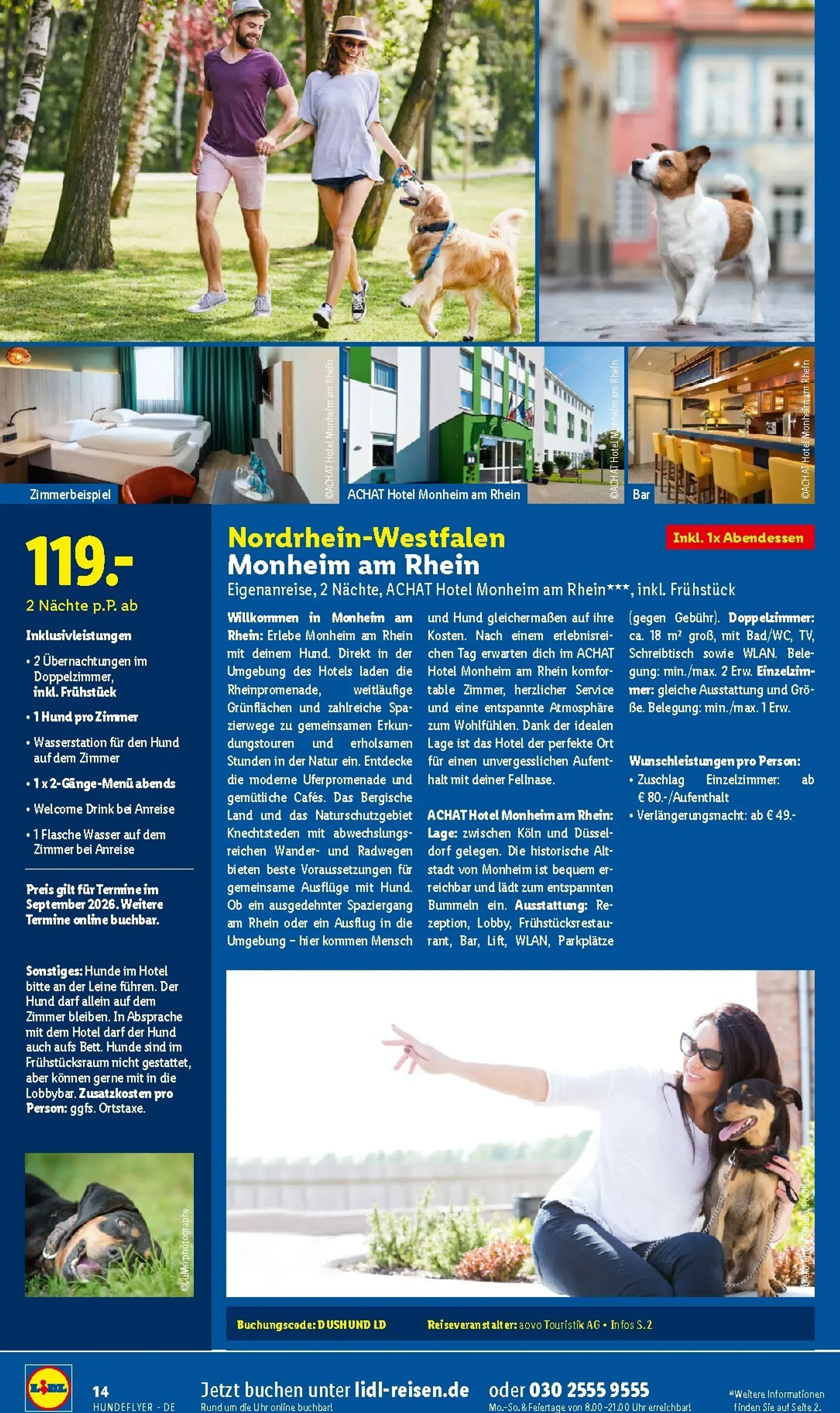 Lidl - Urlaub mit Wau-Effekt lohnt sich Prospekt – von Mittwoch 29.07.2026 bis Montag 31.08.2026 von 29. Juli bis 31. August 2026 - Prospekt seite 14