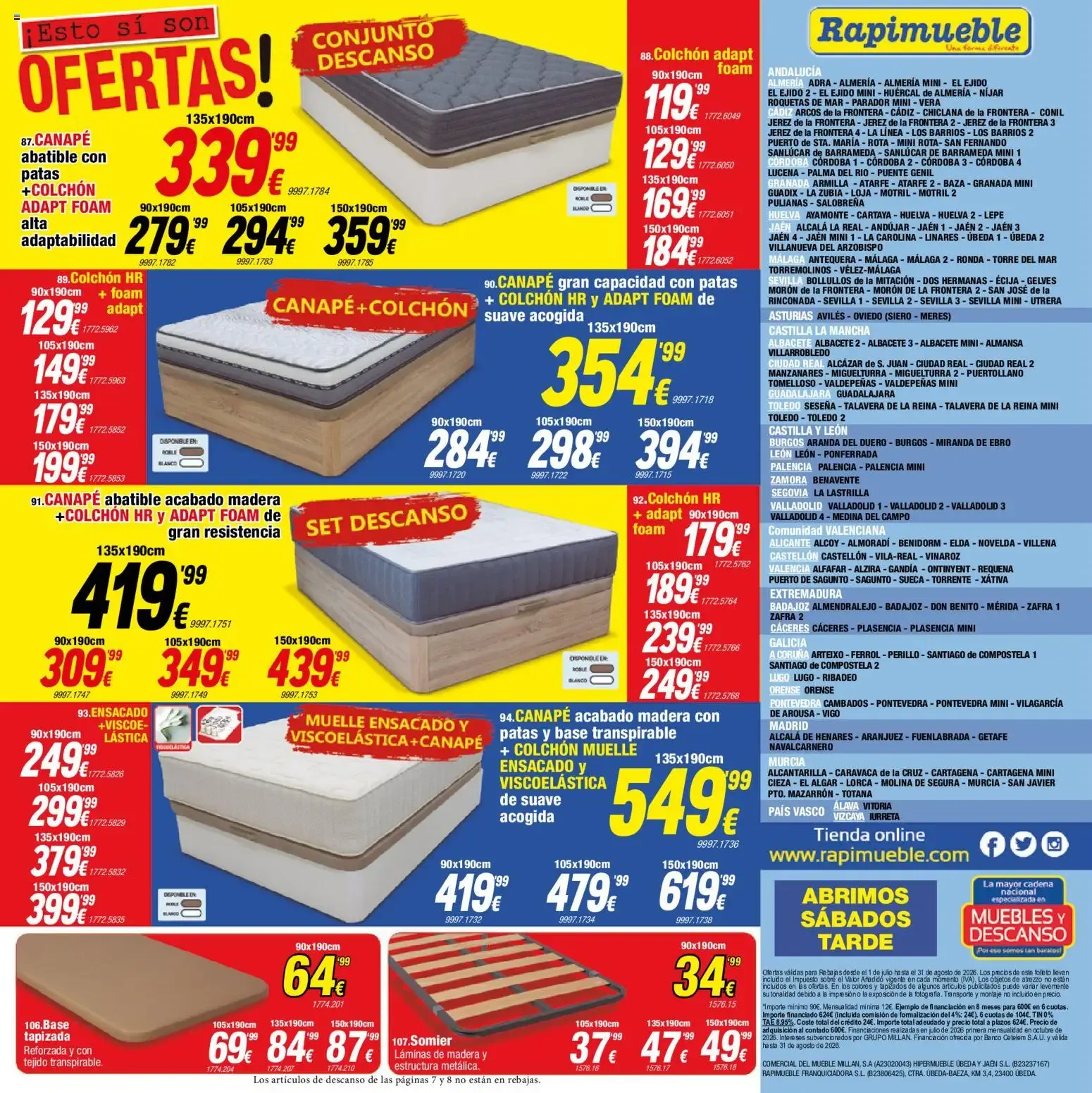 Catálogo de Rapimueble - ¡Esto sí son REBAJAS! 1 de julio al 31 de agosto 2026 - Página 8