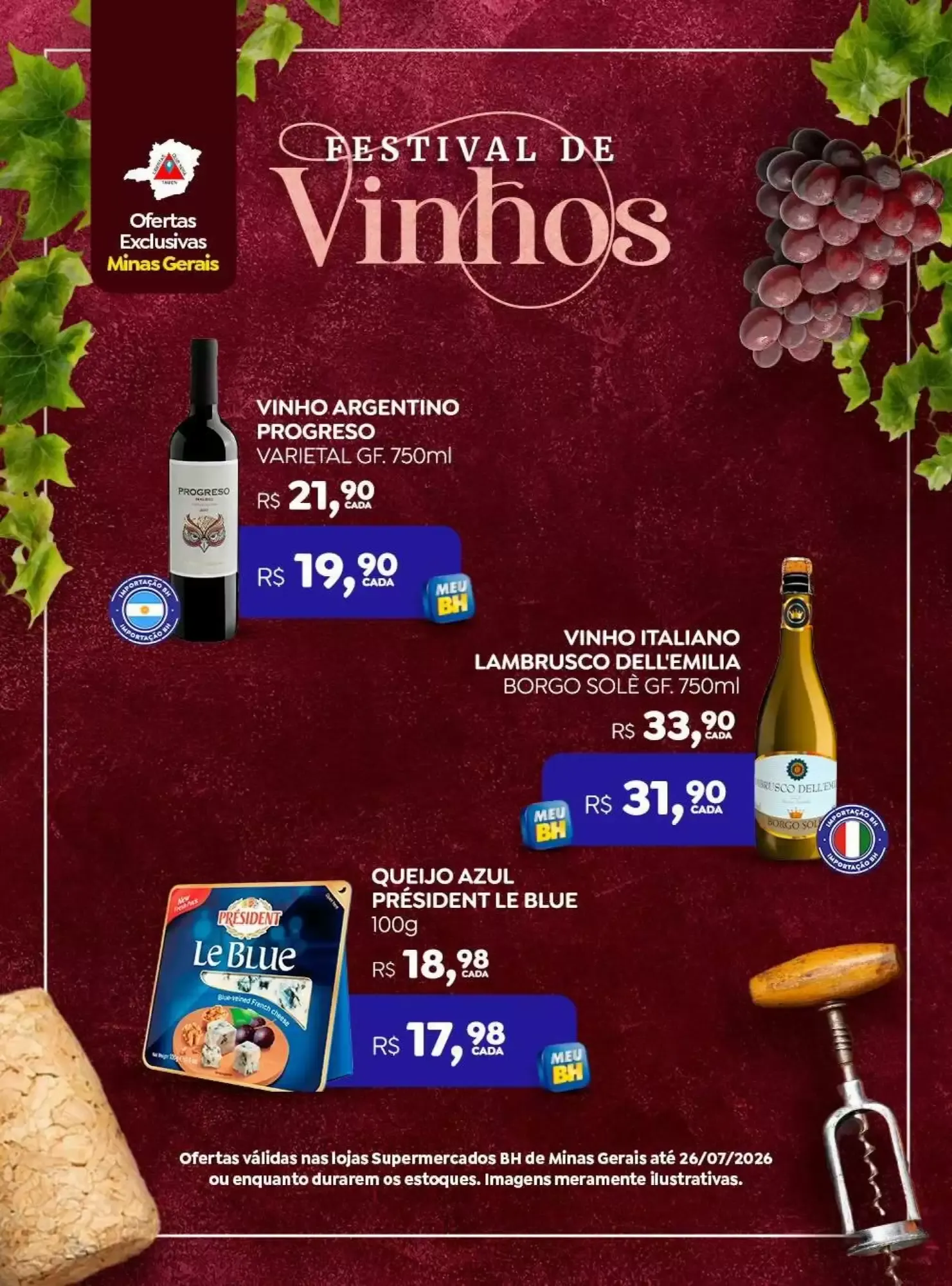 Encarte de Festival de Vinhos BH 14 de julho até 26 de julho 2026 - Pagina 4