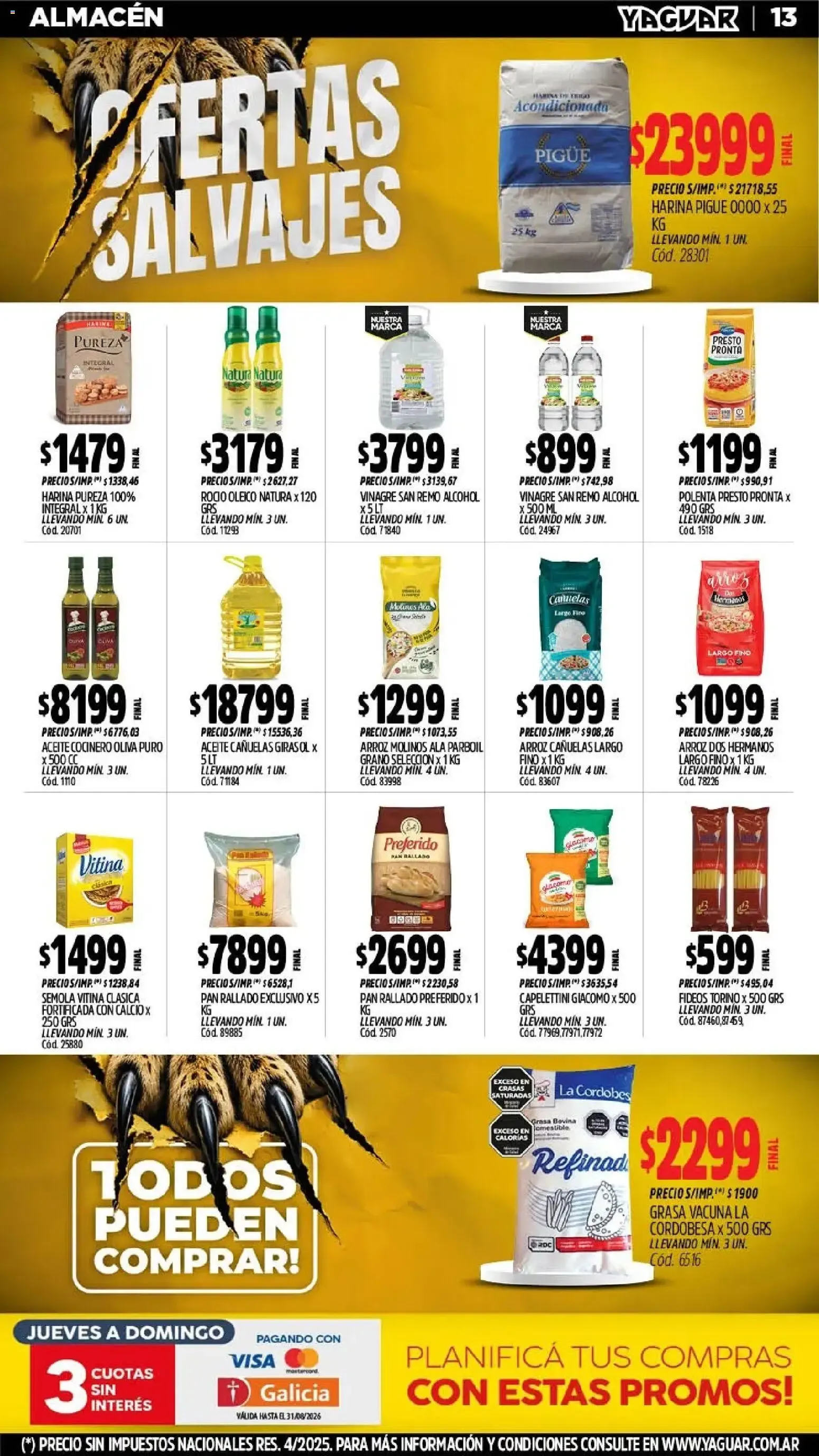Ofertas de Yaguar - Oferta Semanal General Roca del 03/08/2026 - 08/08/2026 3 de agosto al 8 de agosto 2026 - Página 15 del catálogo