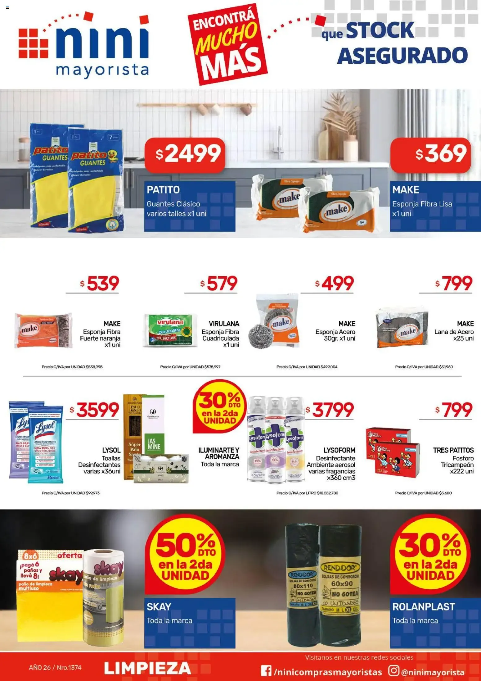 Ofertas de NINI Mayorista - Revista N°1374 24 de agosto al 30 de agosto 2026 - Página 13 del catálogo