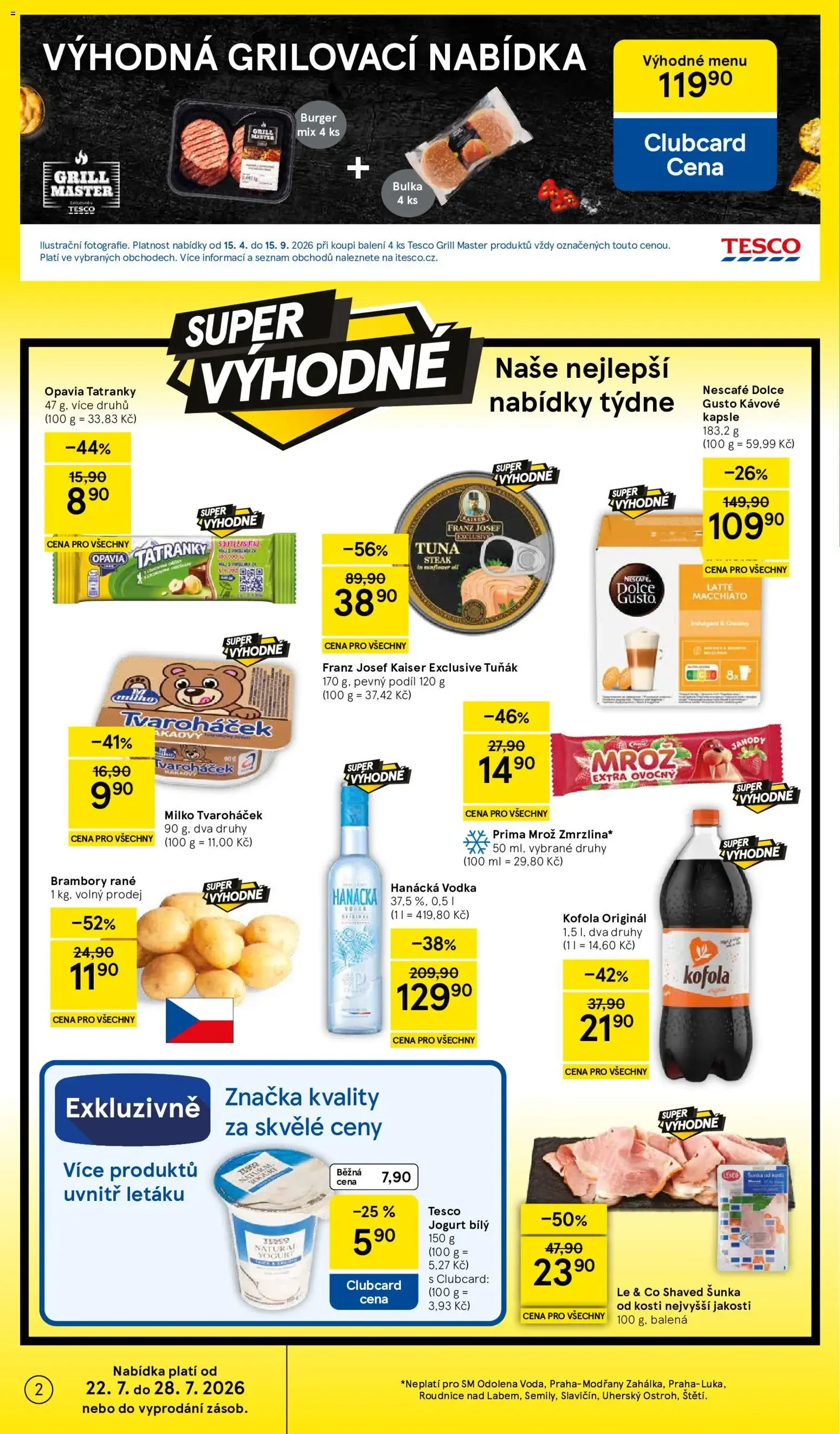 TESCO supermarket - 22. července 28. července 2026 - Page 2