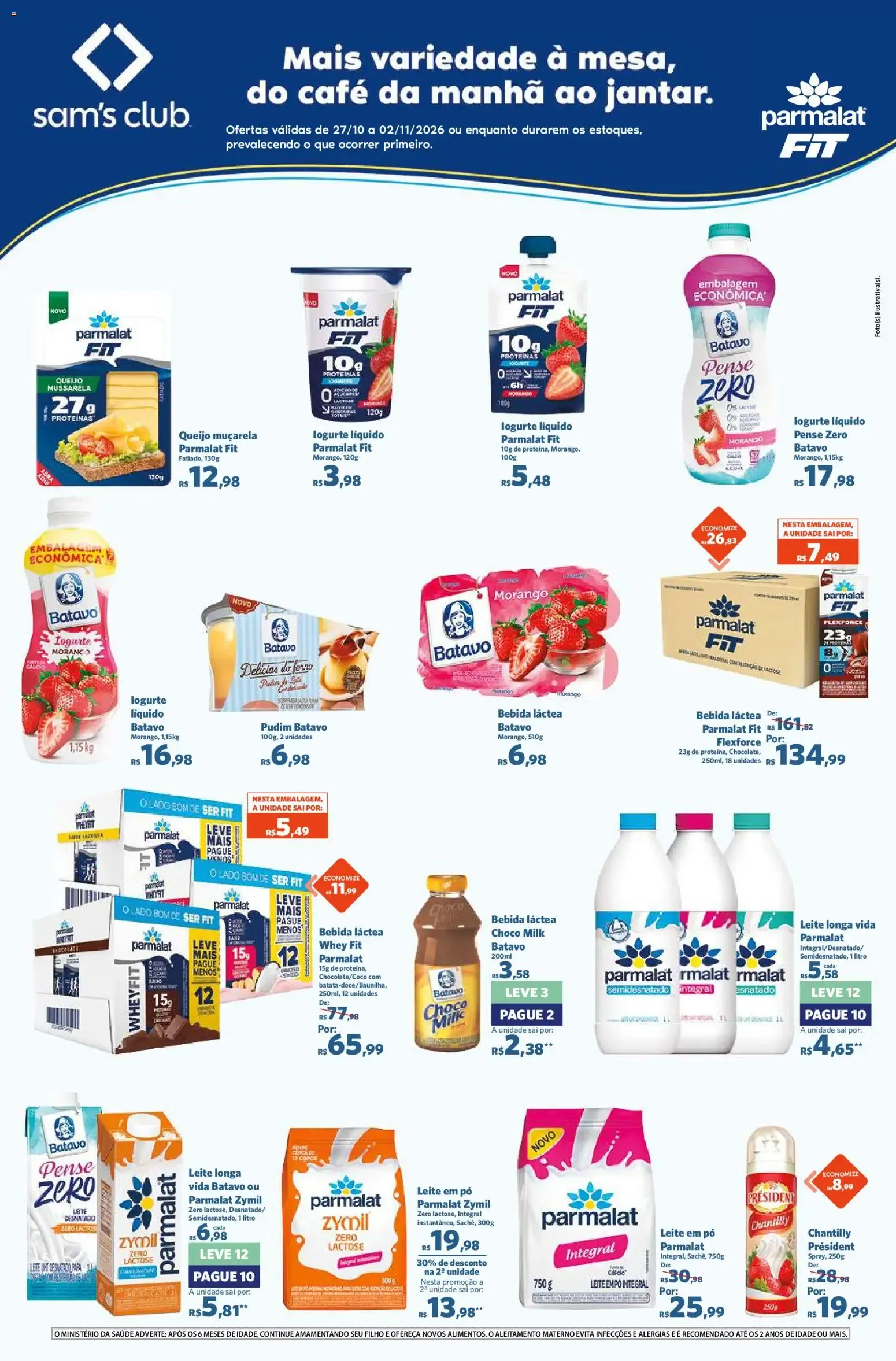 Encarte de Sam's Club ofertas Iogurteria de 27/10/2026 | Promoções Online 27 de outubro até 2 de novembro 2026 - Pagina 1