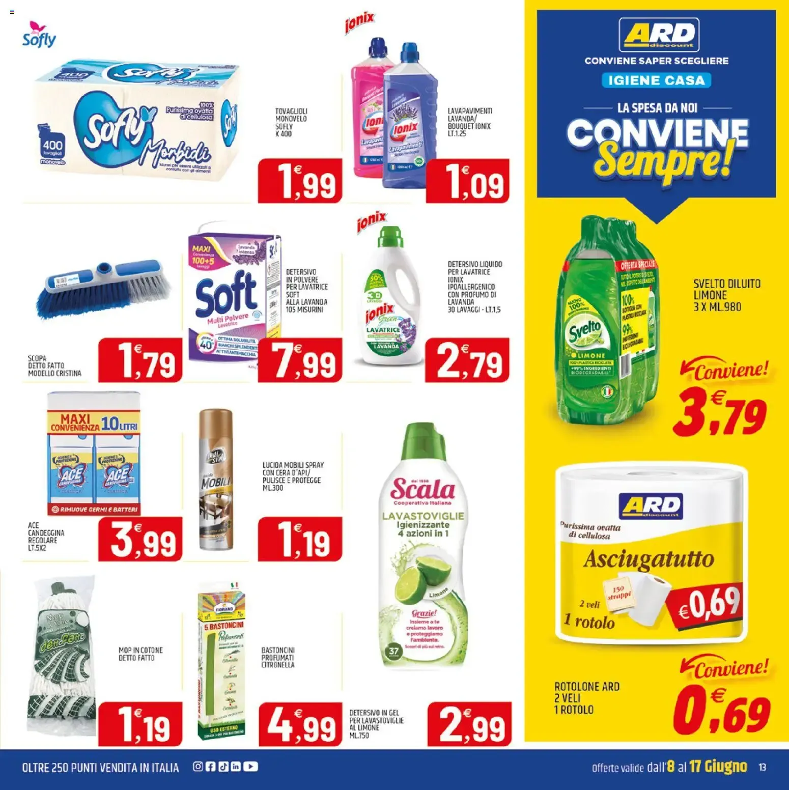 Nuovo ARD Discount volantino Sardegna dal 06/06/2026 > offerte anteprima 🛍️ da 8 giugno a 17 giugno di 2026 - Pagina del volantino 13
