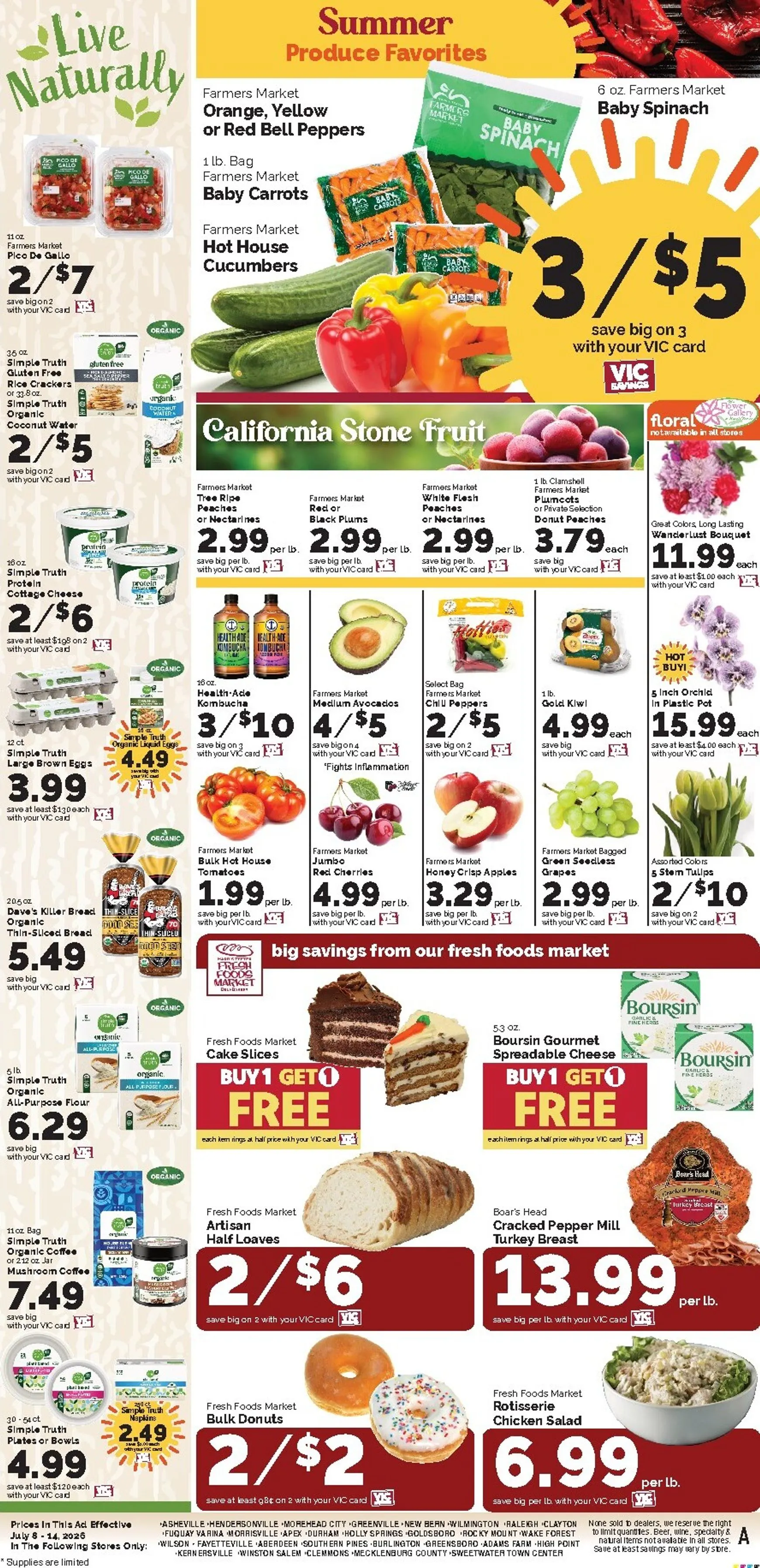 Weekly ad Current Harris Teeter leaflet valid from Wednesday 07/08/2026 to Tuesday 07/14/2026 from July 8 to July 14 2026 - Page 11