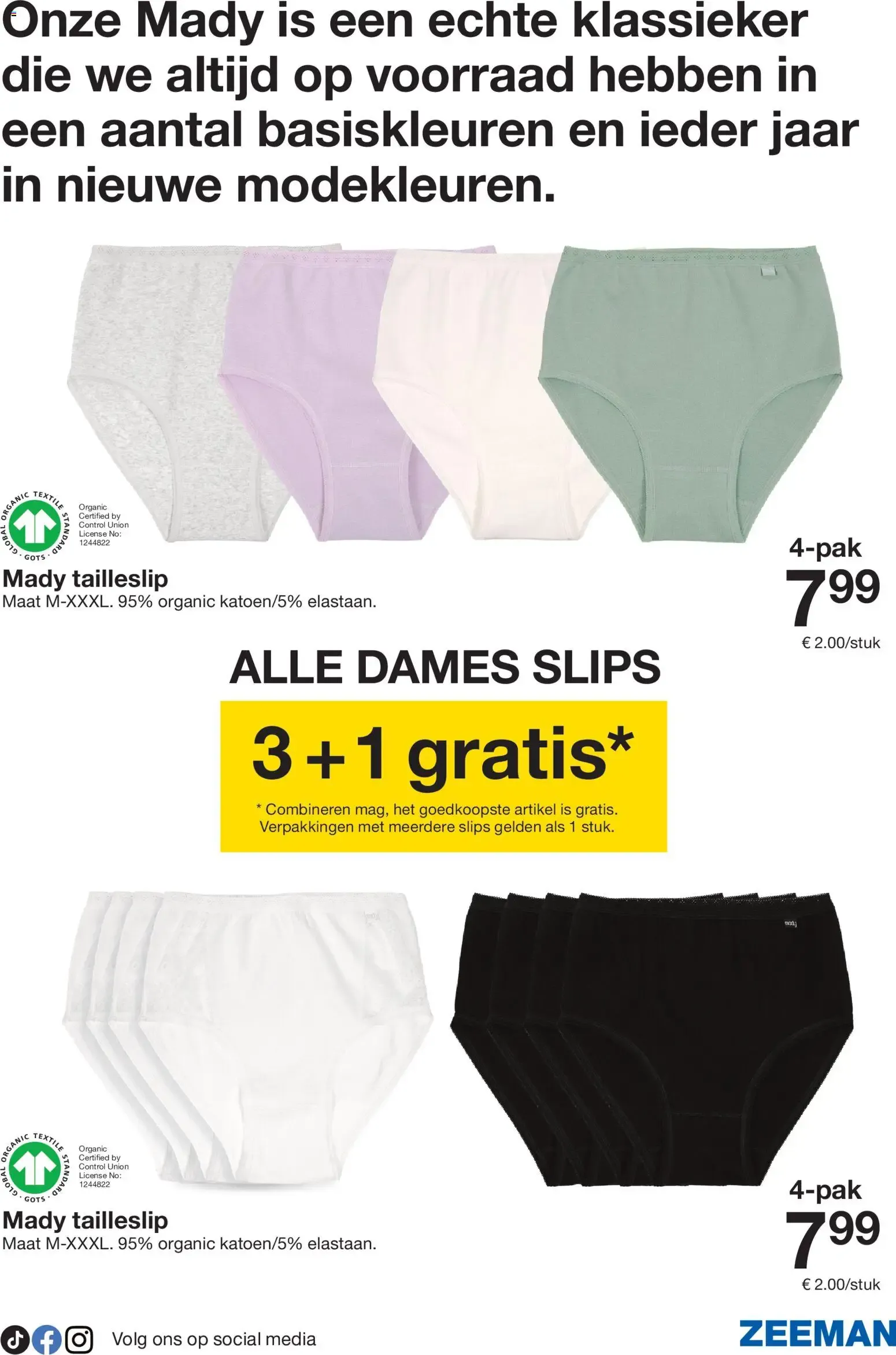 Zeeman: Iedereen goed ondergoed. van 13 juni tot 26 juni 2026 - Folder pagina 7
