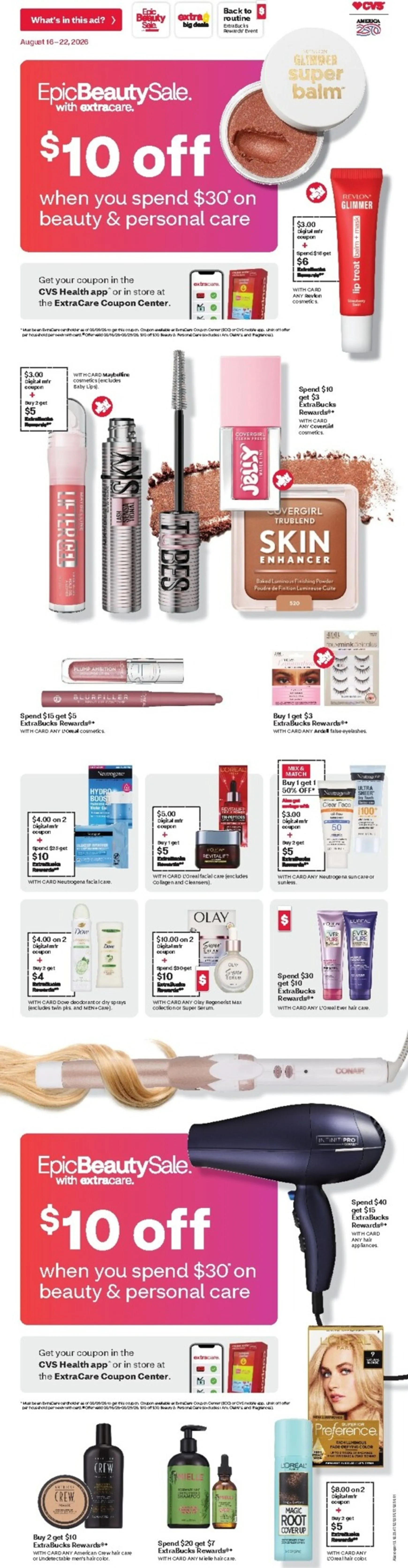 Epic Beauty Sale with Extracare