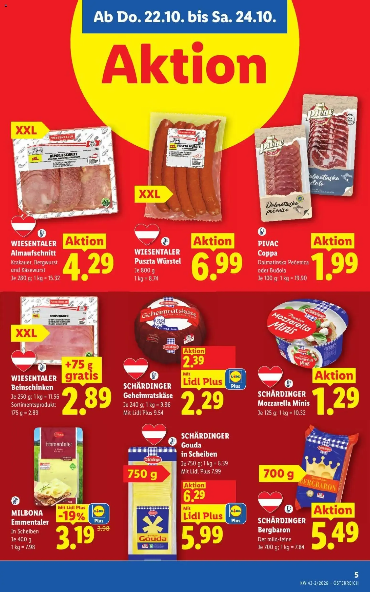 Lidl Flugblatt ab 22.10.2026 - Angebote ab donnerstag von 22. Oktober bis 24. Oktober 2026 - Flugblätt seite  7