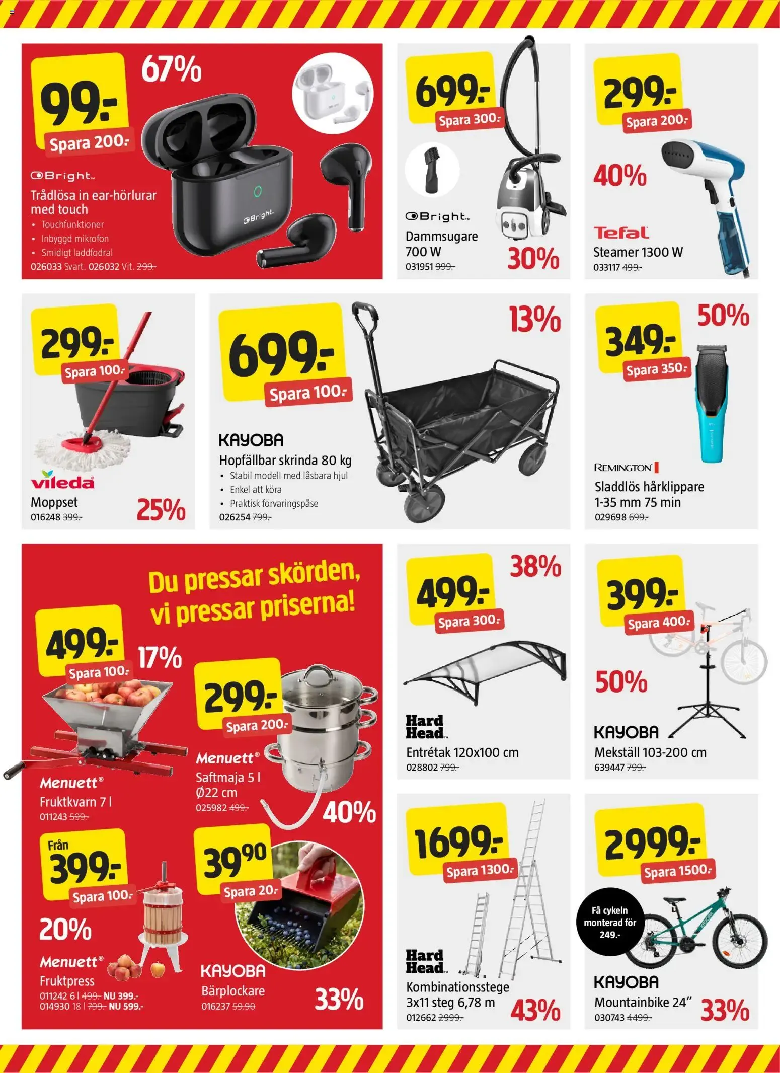 Jula erbjudanden från 20/08/2026 - 02/09/2026 > Reklamblad nuvarande rabatter från 20 augusti till 2 september 2026 - Reklamblad sidor 6
