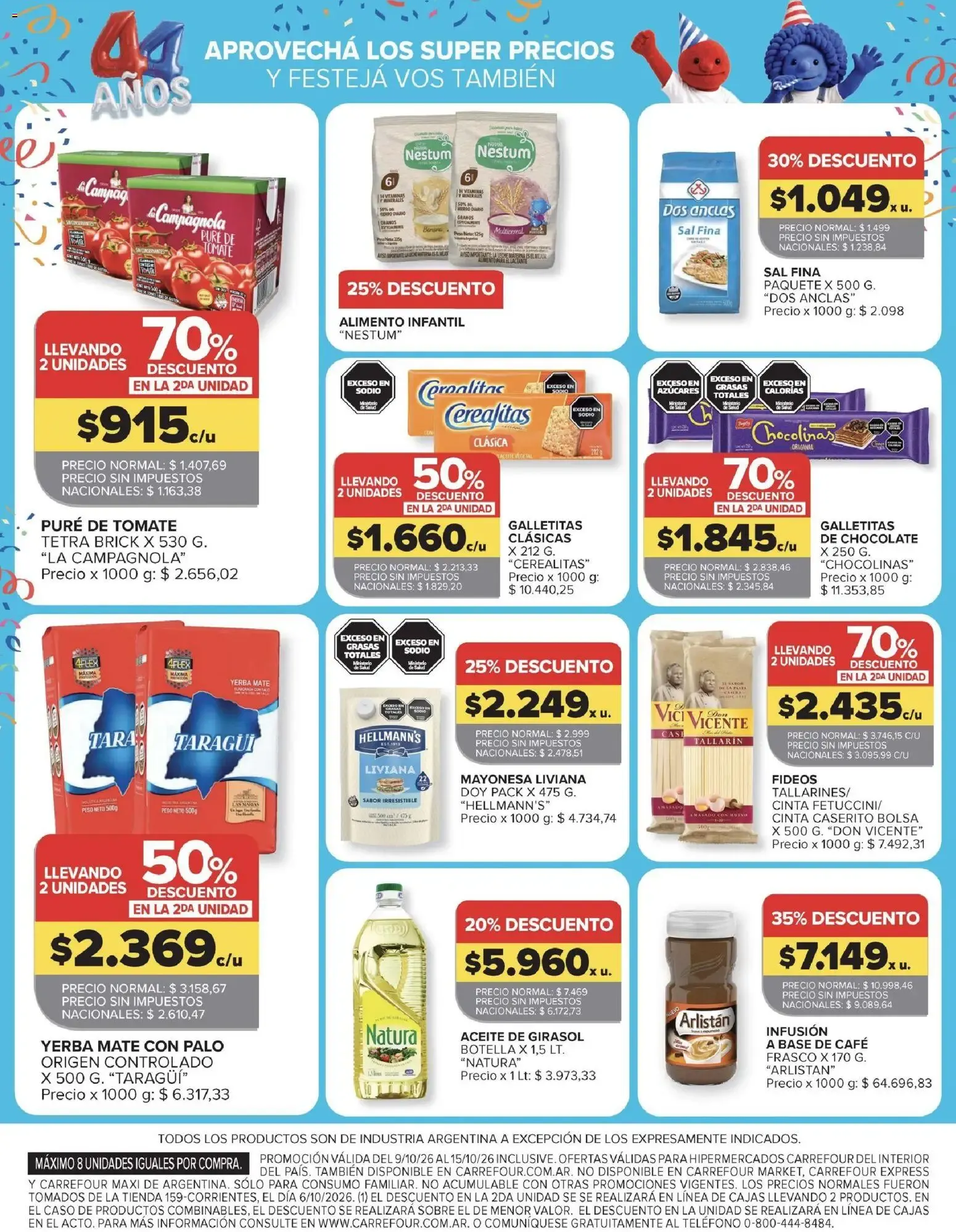 Ofertas de Carrefour Ofertas || del 09/10/2026 - 15/10/2026 || Promociones 9 de octubre al 15 de octubre 2026 - Página 9 del catálogo