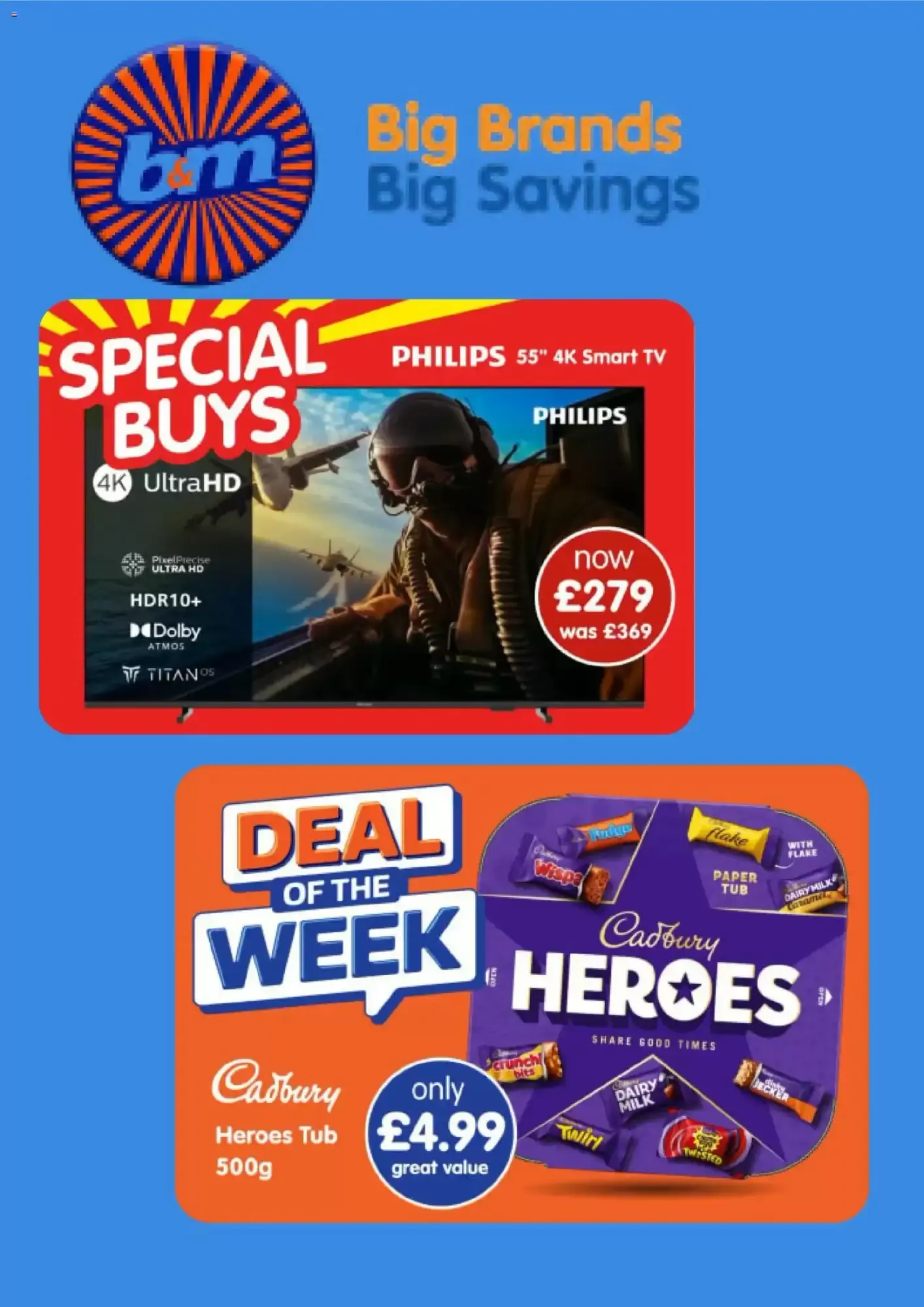 B&M Stores leaflet from 18 August to 16 September 2026 - Catalogue Page 1